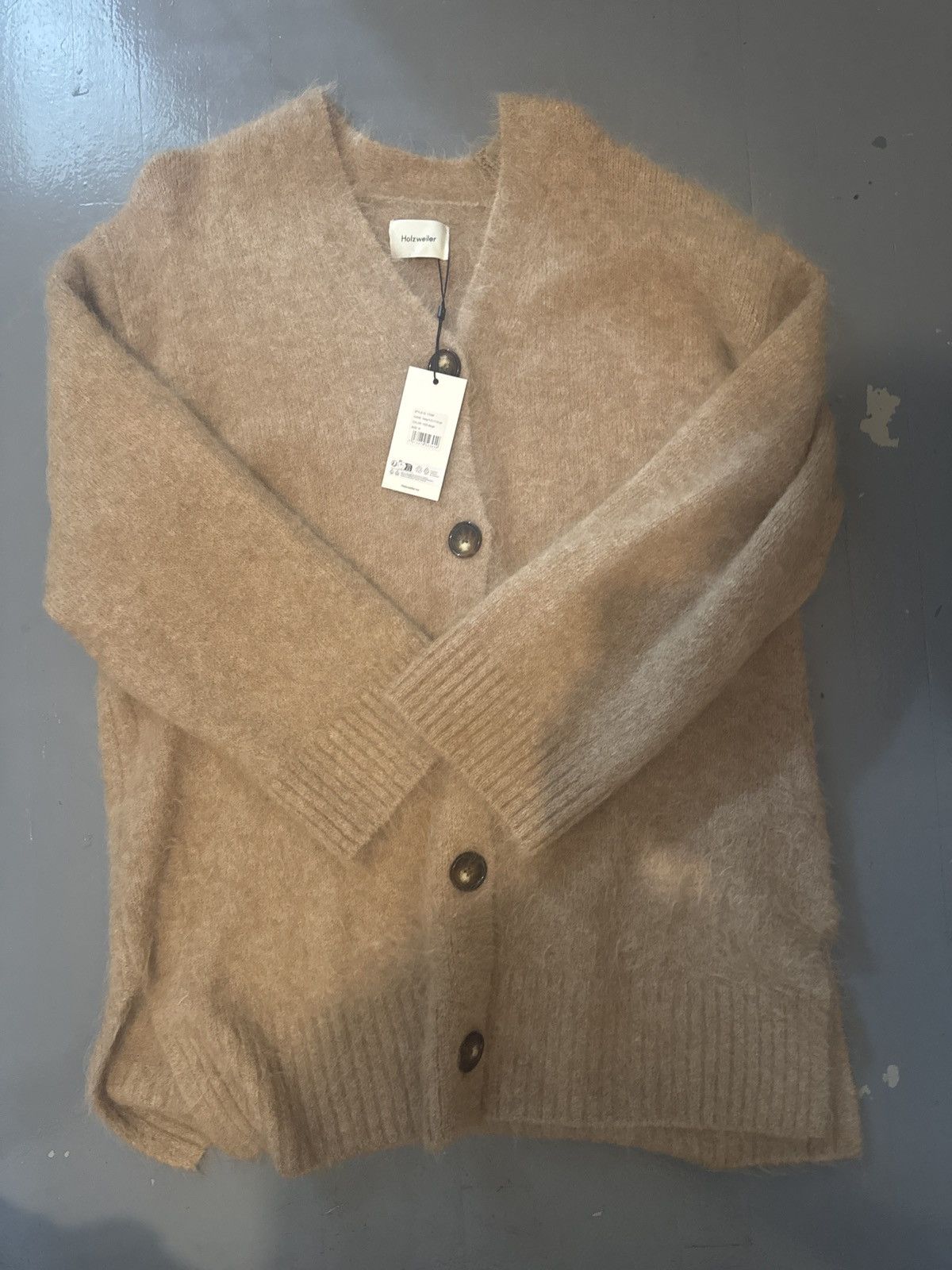 Tommy Hilfiger Holzweiler Alpaca Cardigan Size 48L - 1 Thumbnail