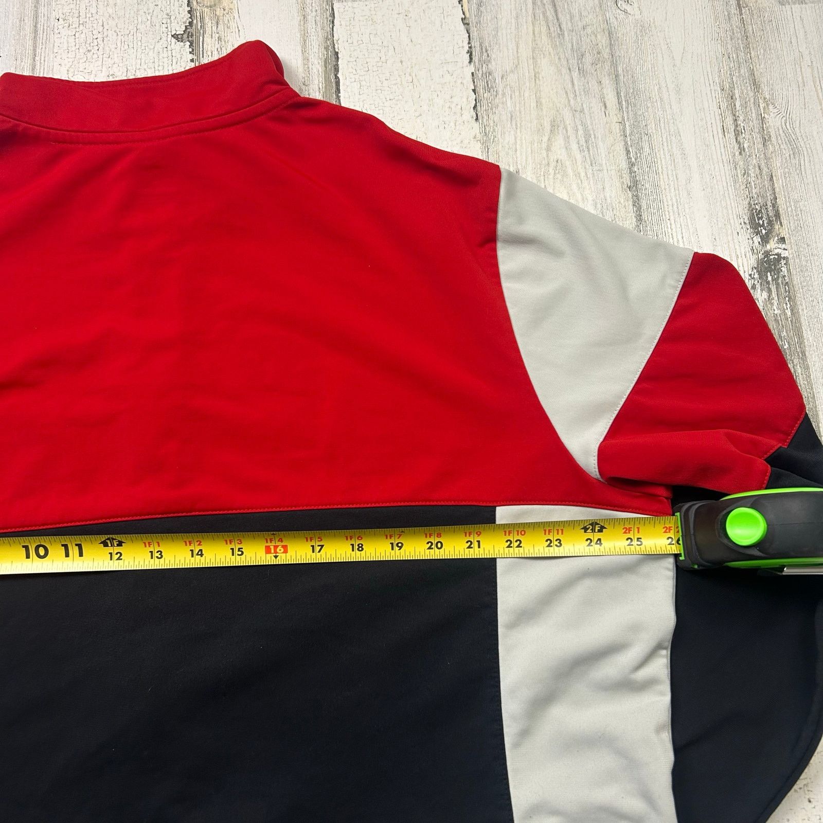 Nike × Vintage Nike Athletic Dept Y2K Track Jacket Red Black Men's XXL Size US XXL / EU 58 / 5 - 6 Thumbnail