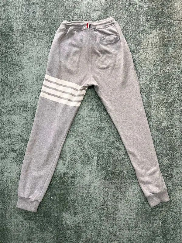 Thom Browne Thom Browne Gray Striped Casual Pants . Size US 27 - 7 Thumbnail