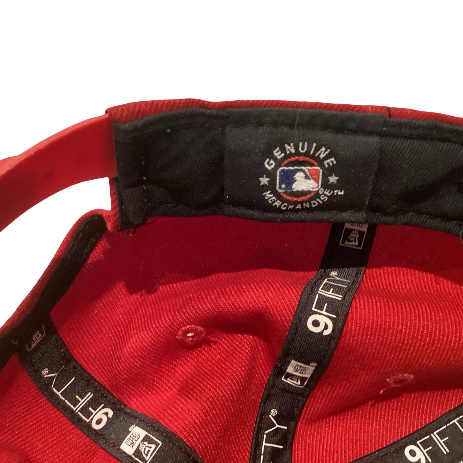 New Era New Era New York Yankees Essential Red 9FIFTY Cap Size ONE SIZE - 6 Thumbnail