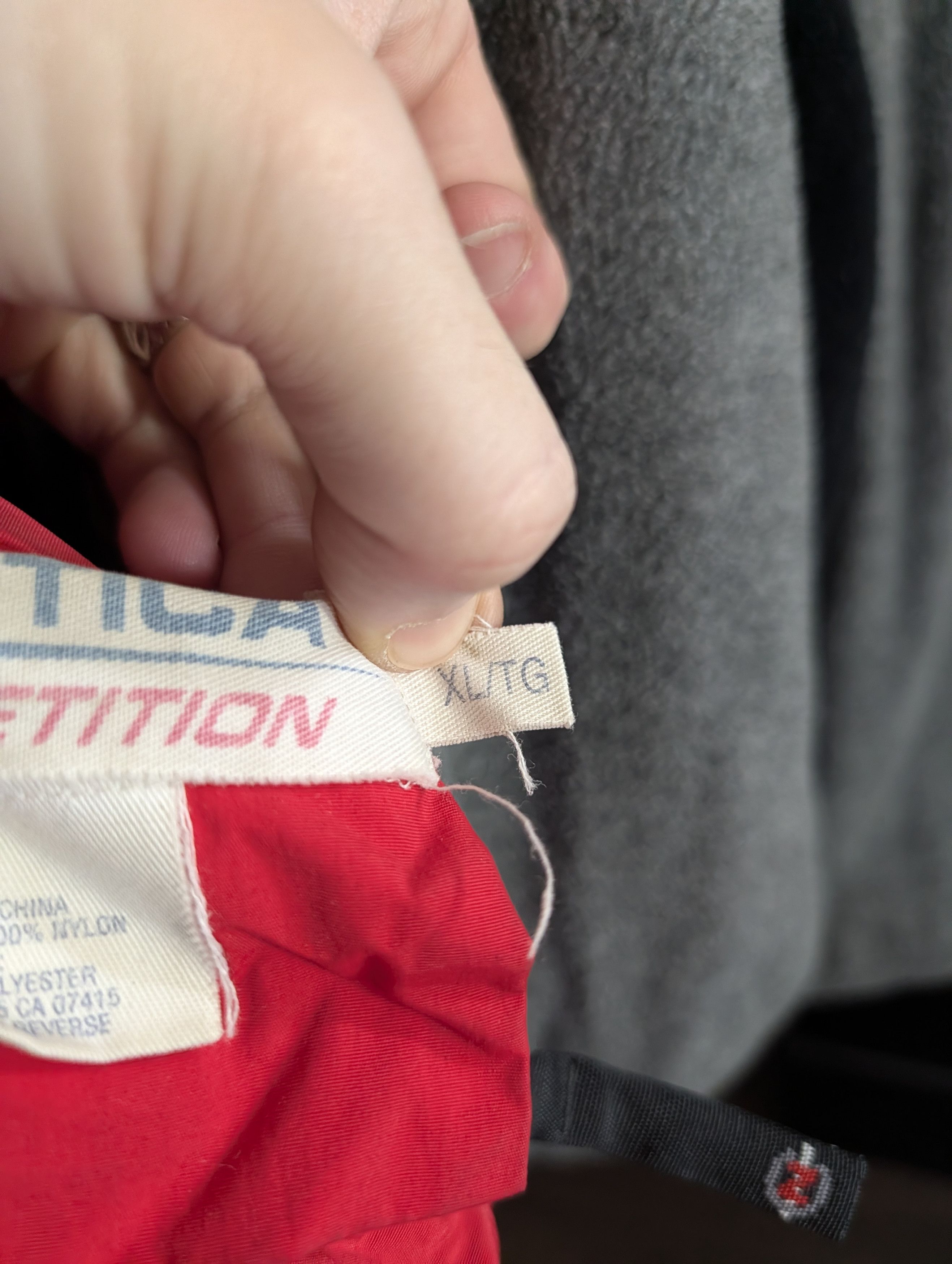 Nautica Competition VTG reversible track jacket fleece XL Size US L / EU 52-54 / 3 - 12 Thumbnail