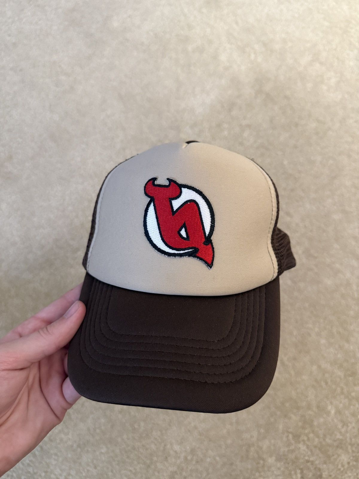 basketcase gallery Basketcase Gallery Logo Trucker Mesh Snapback Hat Size ONE SIZE - 1 Thumbnail