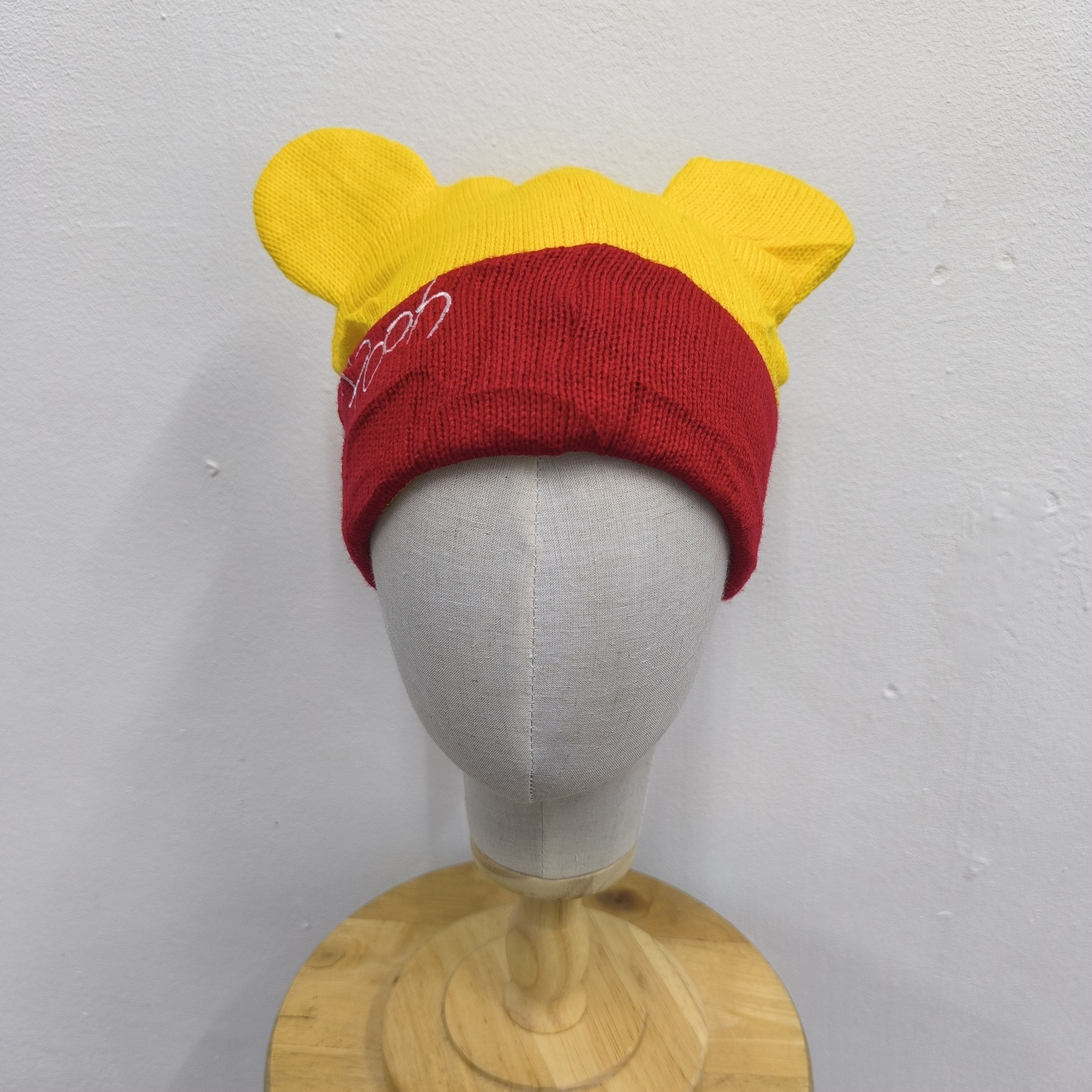 Disney 🌟Disney winnie the pooh face cartoon beanie hat Size ONE SIZE - 2 Thumbnail