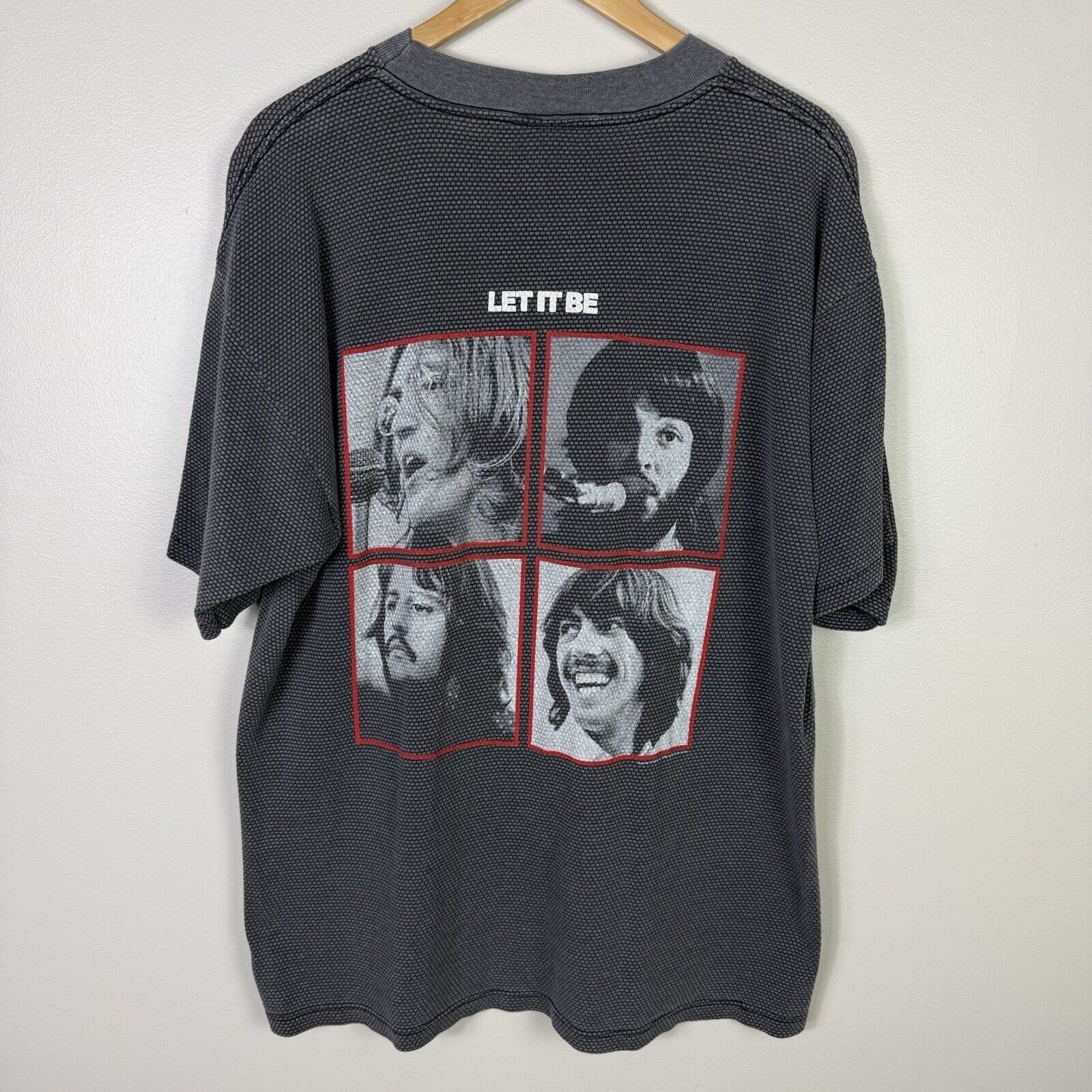 Vintage Vintage The Beetles Let It Be Rock Band 1996 Tee Shirt XL Size US XL / EU 56 / 4 - 3 Thumbnail