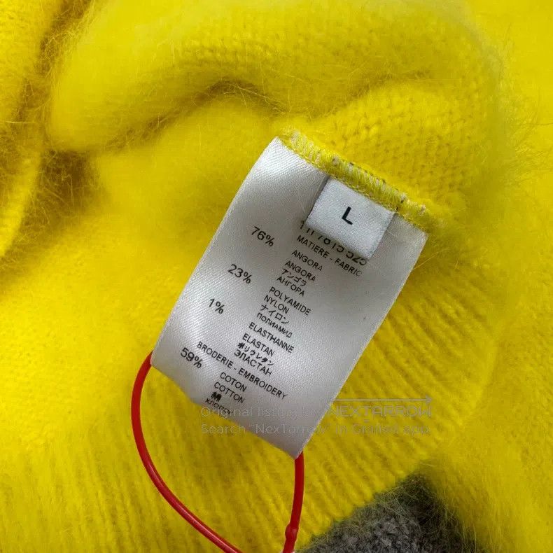 Givenchy Givenchy Heavyweight mohair zip-up short sweater Size US L / EU 52-54 / 3 - 6 Thumbnail