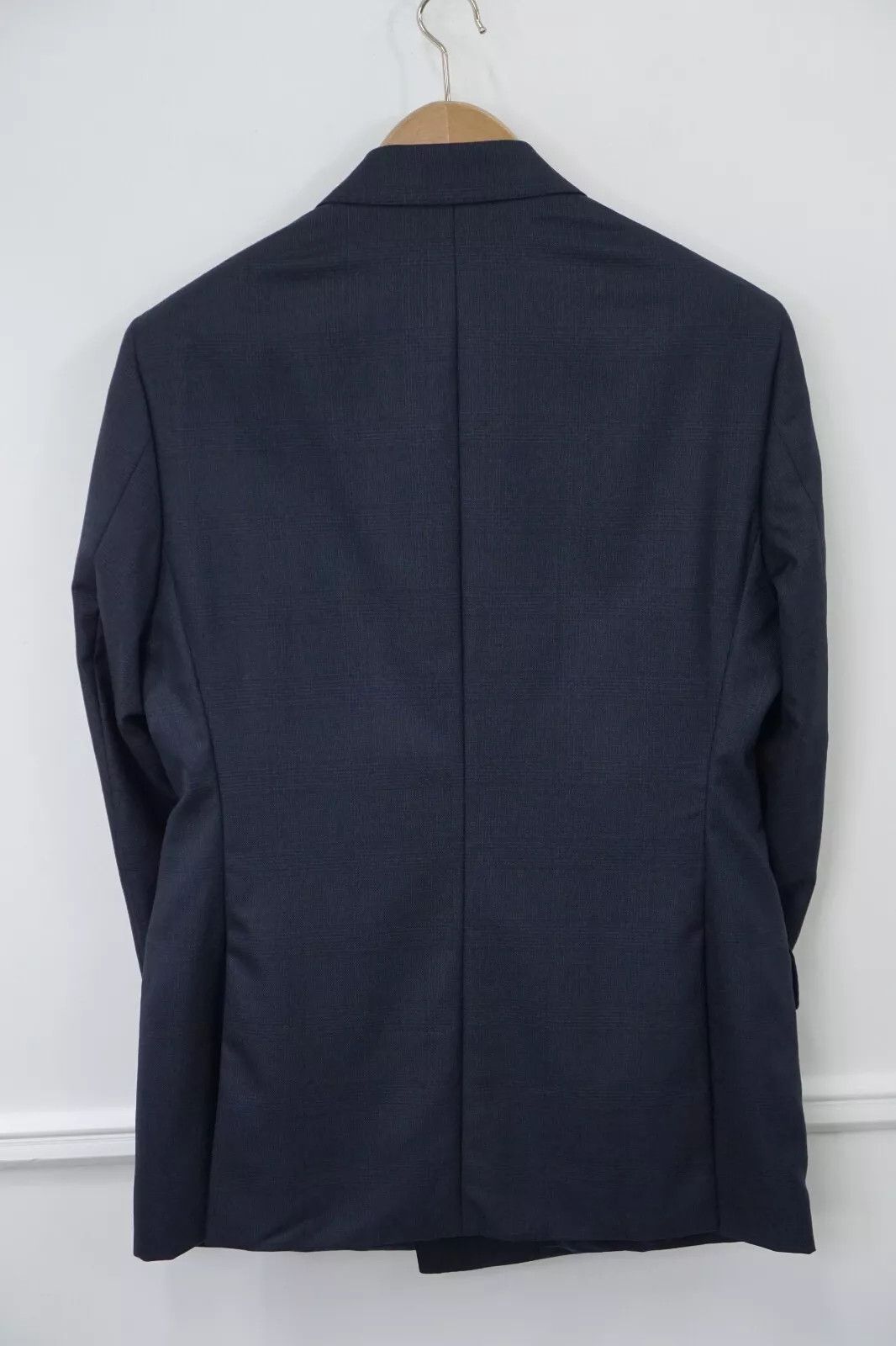 Suitsupply Men Suitsupply Blazer Double Breasted Peak Lazio Blue US36 Size 36R - 2 Thumbnail