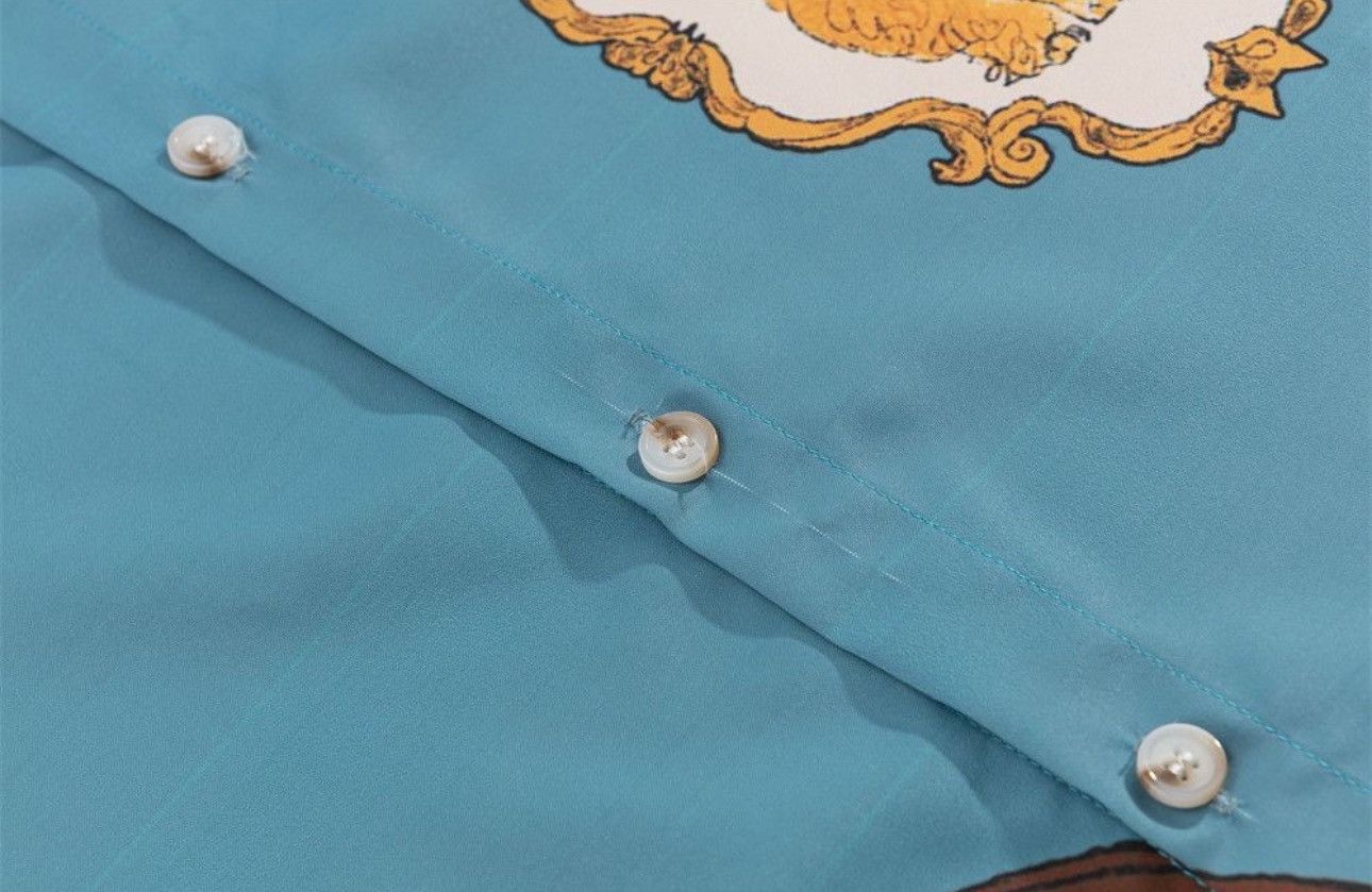 Japanese Brand × Vintage Cat Print Retro Design Vintage Fashion Shirt Size US M / EU 48-50 / 2 - 5 Thumbnail