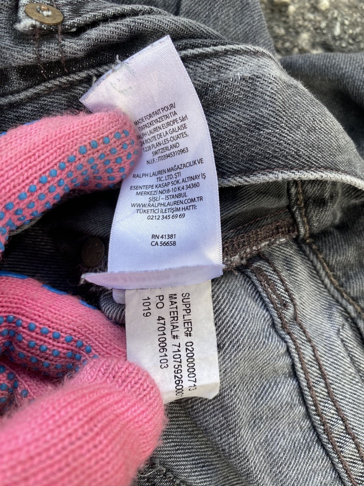 Polo Ralph Lauren *RARE* Polo Ralph Lauren Patchwork Varick Denim Jeans Size US 32 / EU 48 - 22 Thumbnail