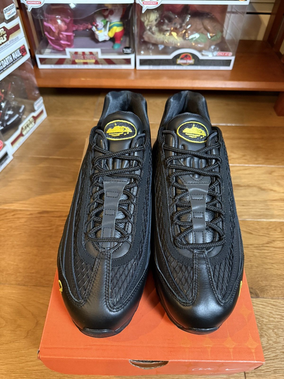 Corteiz × Nike Corteiz Nike Air Max 95 “Honey Blacks” Size US 11 / EU 44 - 3 Thumbnail
