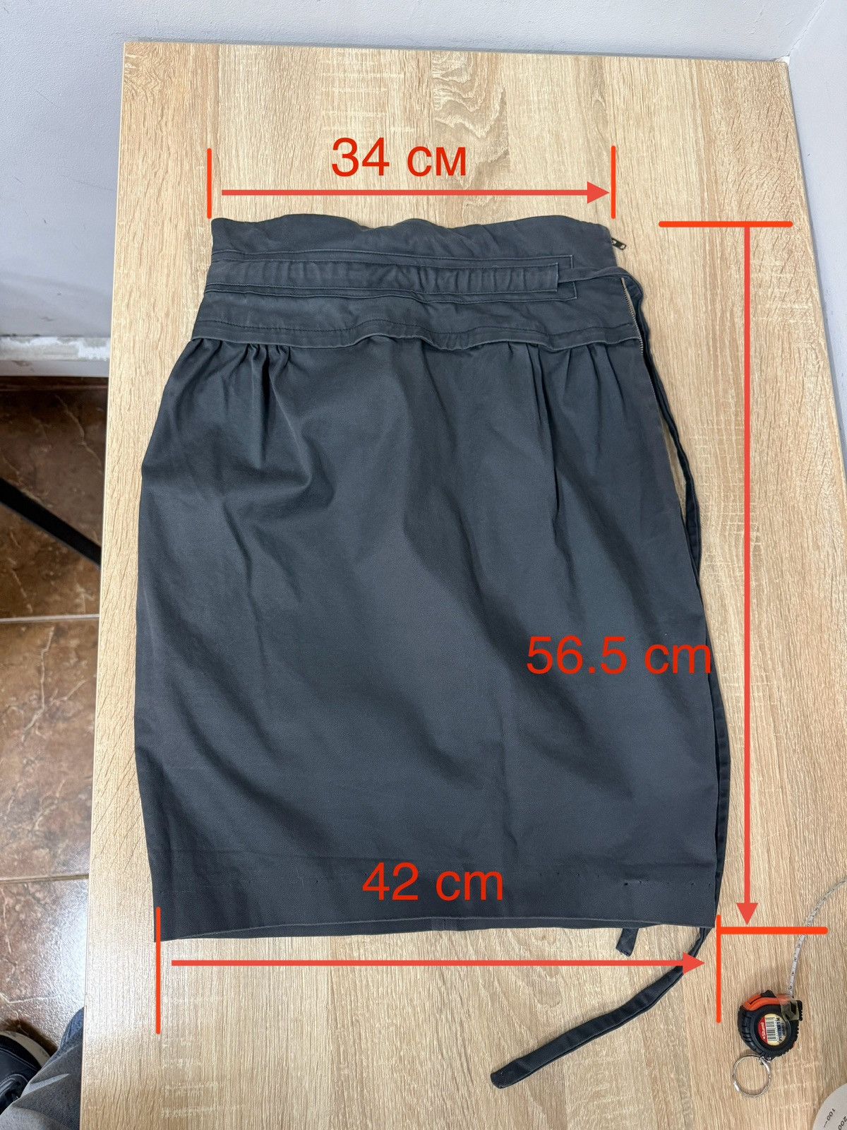 Stella McCartney 🇬🇧 Opium Style Stella McCartney High-Waisted Belted Skirt Y2K Size 27" / US 4 / IT 40 - 14 Thumbnail