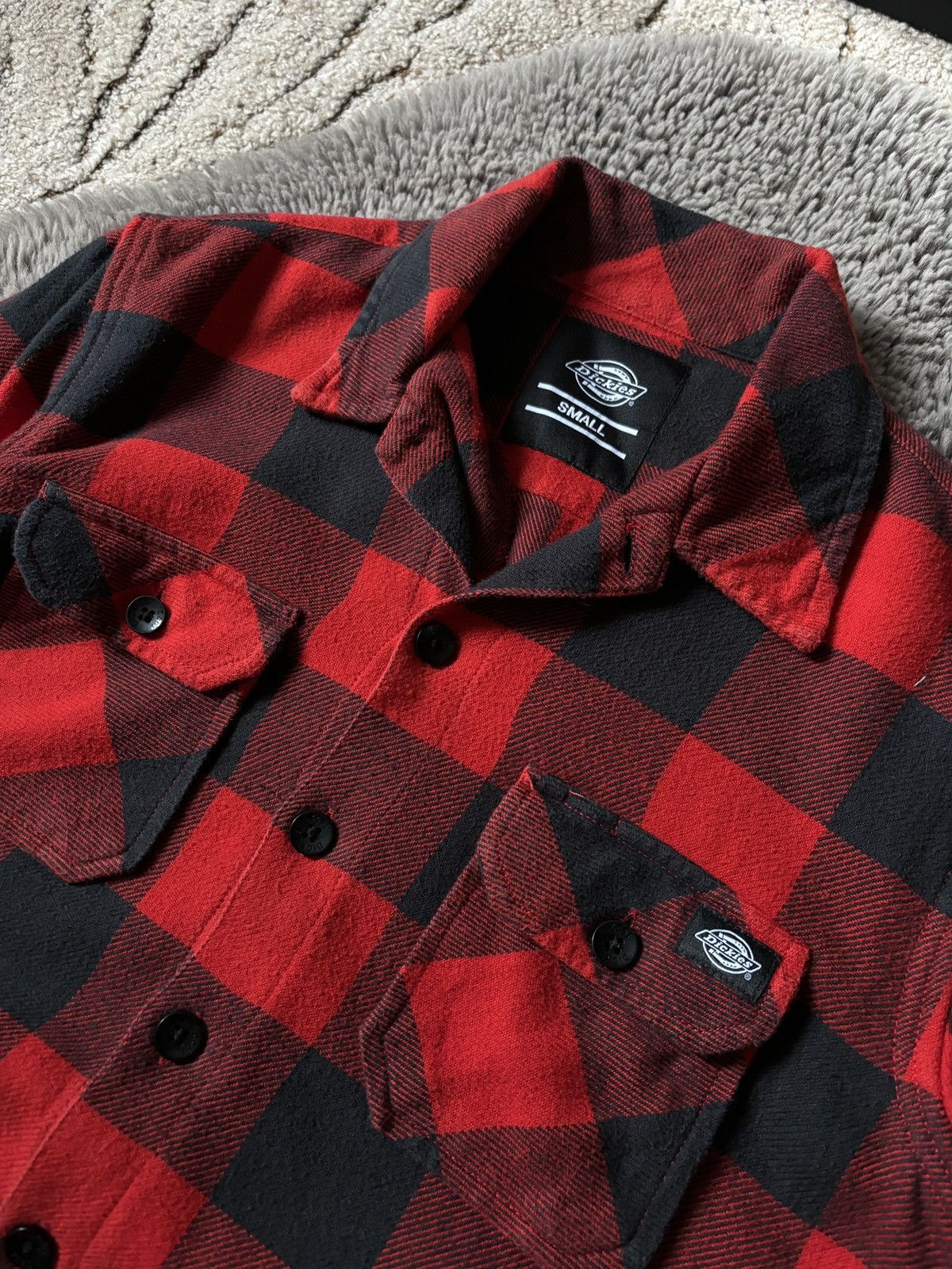 Dickies Dickies Shirt Vintage Plaid Flannel Long sleeve Size US S / EU 44-46 / 1 - 4 Thumbnail