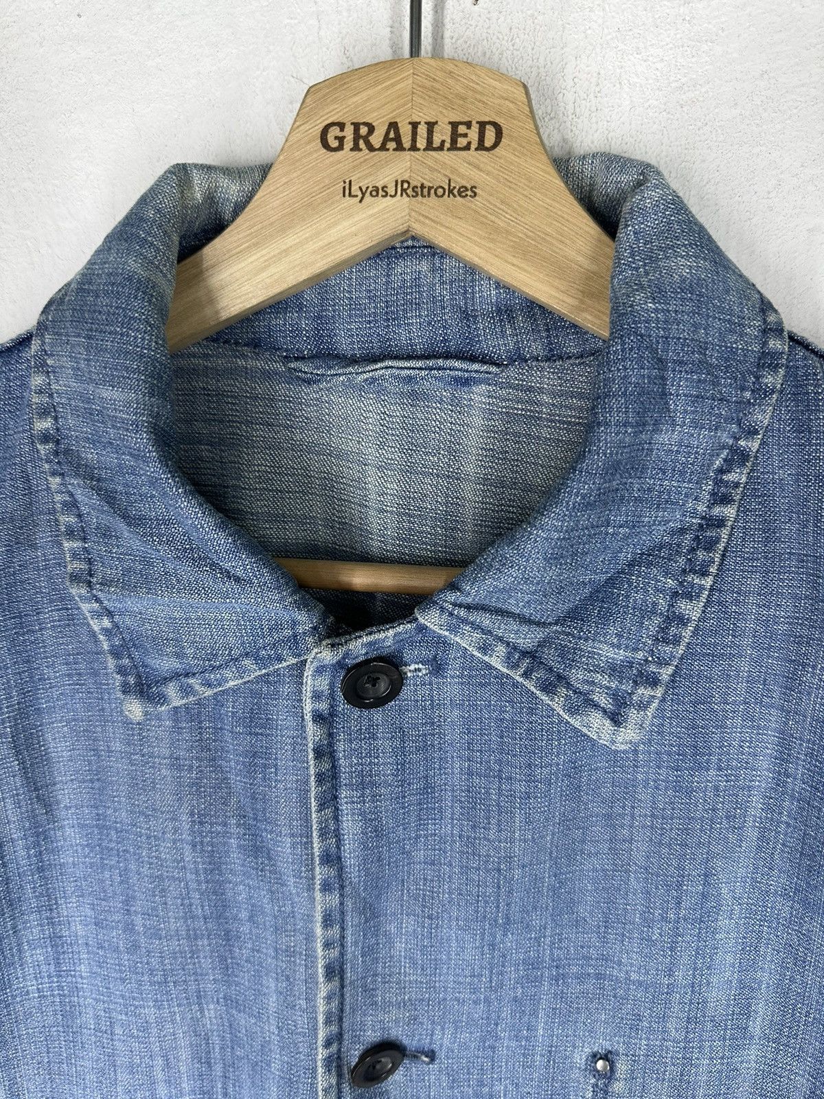 Jil Sander Vintage Jil Sander French Workwear Jacket Size US M / EU 48-50 / 2 - 19 Thumbnail