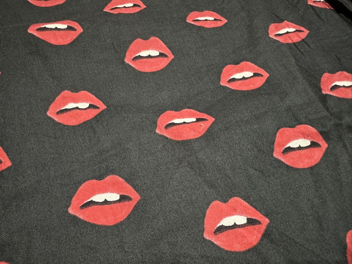 Hysteric Glamour × Japanese Brand × Seditionaries 🔥Sick Y2K RNA Inc Shirt Lips Overprinted Size US M / EU 48-50 / 2 - 7 Thumbnail