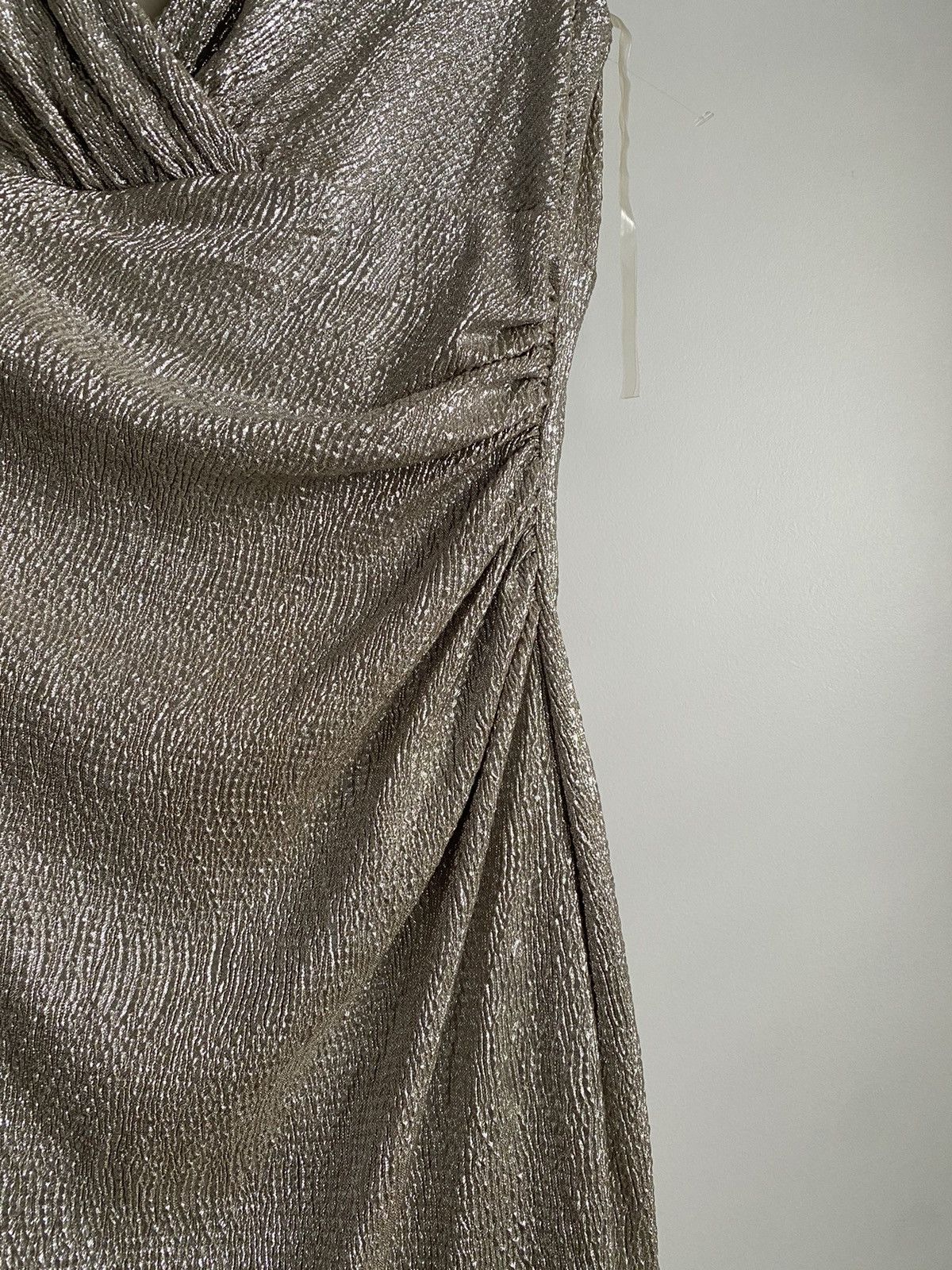 Chaps NWT womens sparkly gold bodycon size8 dressşes Size M / US 6-8 / IT 42-44 - 5 Thumbnail