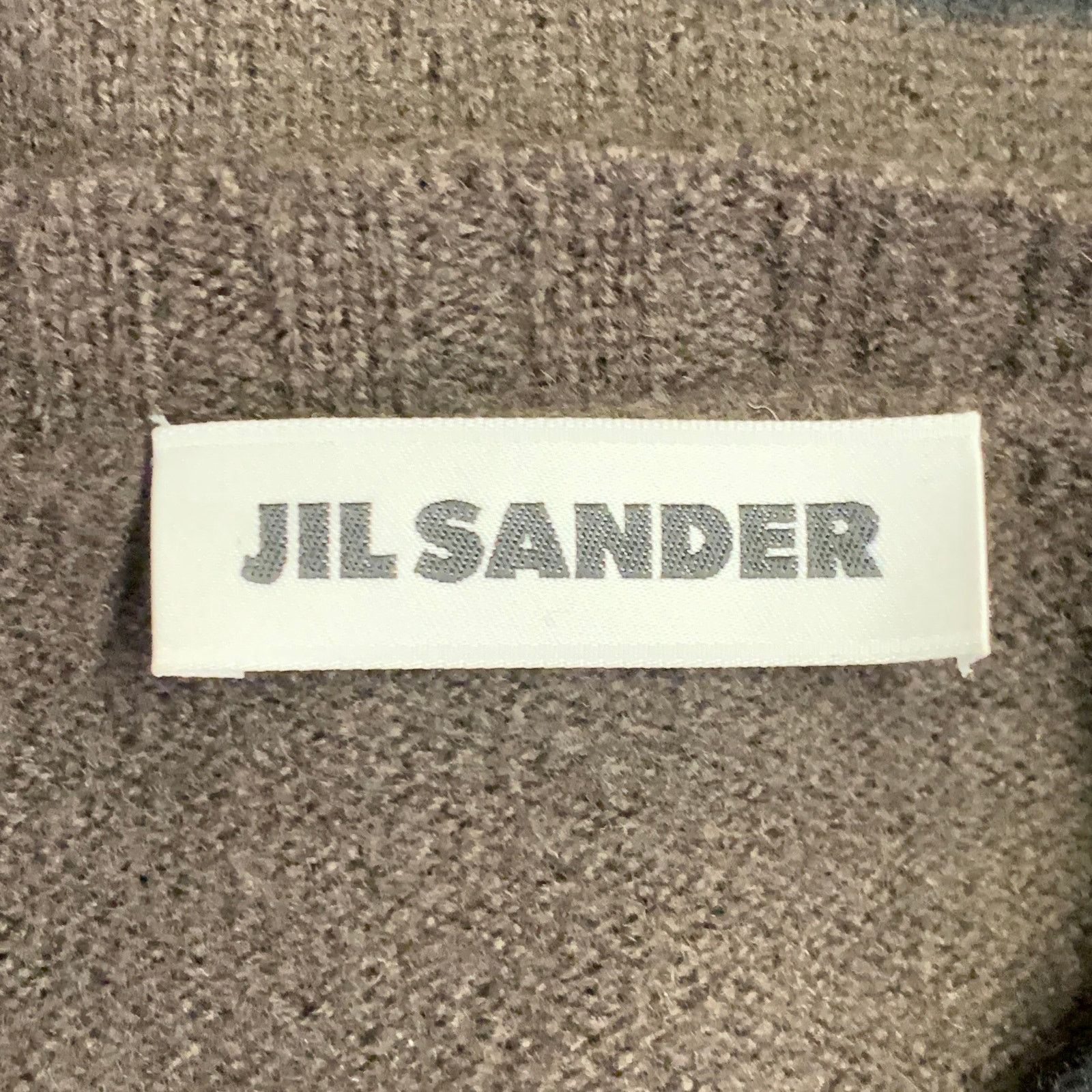 Jil Sander JIL SANDER Brown Black Wool Color Block Crew Neck Sweater Size XL / US 12-14 / IT 48-50 - 7 Thumbnail