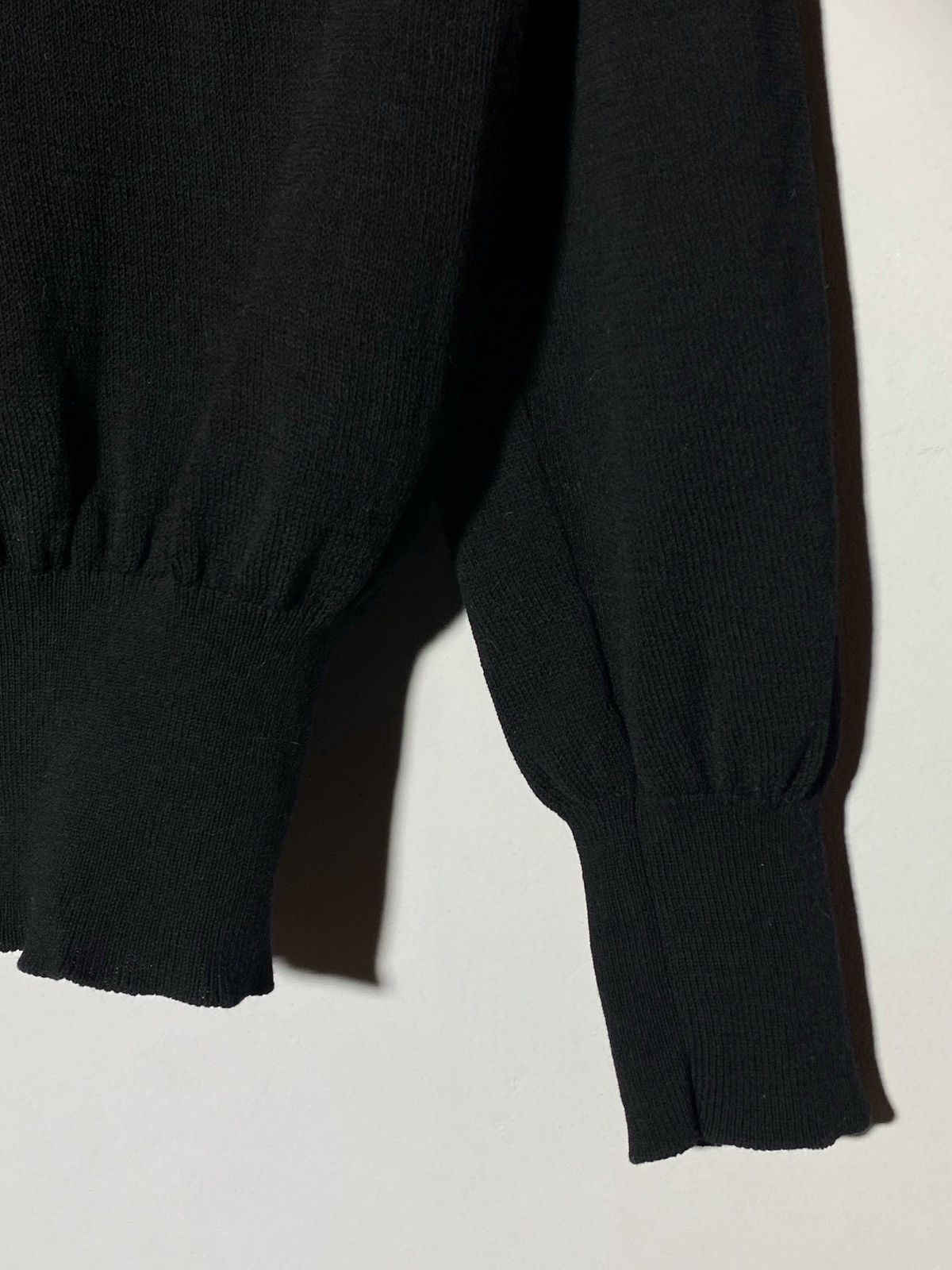 Vivienne Westwood Vivienne Westwood Iconic Logo Black Knitwear Sweatshirt Size US L / EU 52-54 / 3 - 11 Thumbnail