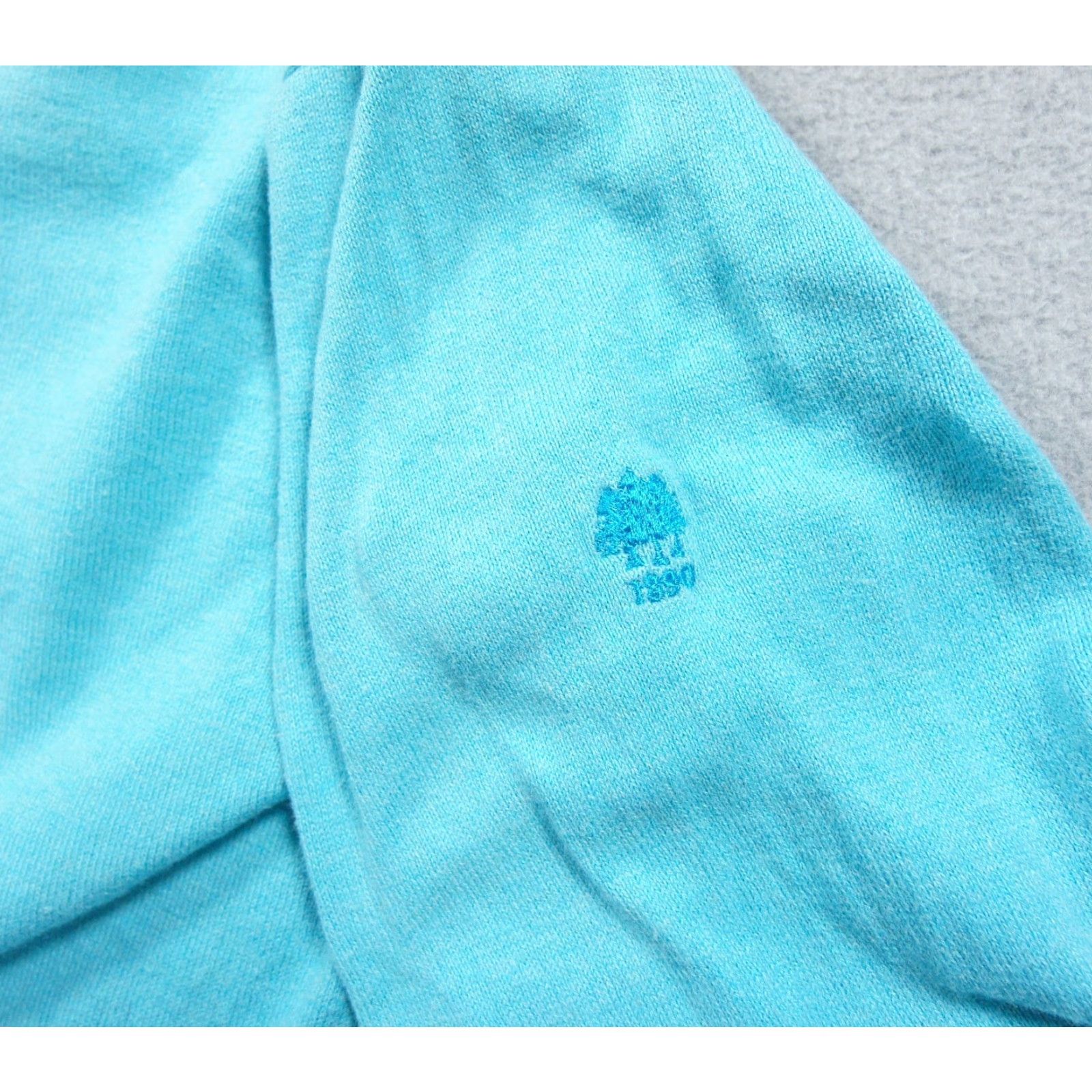 Peter Millar Peter Millar Sweater Mens Large Blue Vneck Pullover Cotton Cashmere Lightweight Size US L / EU 52-54 / 3 - 4 Thumbnail