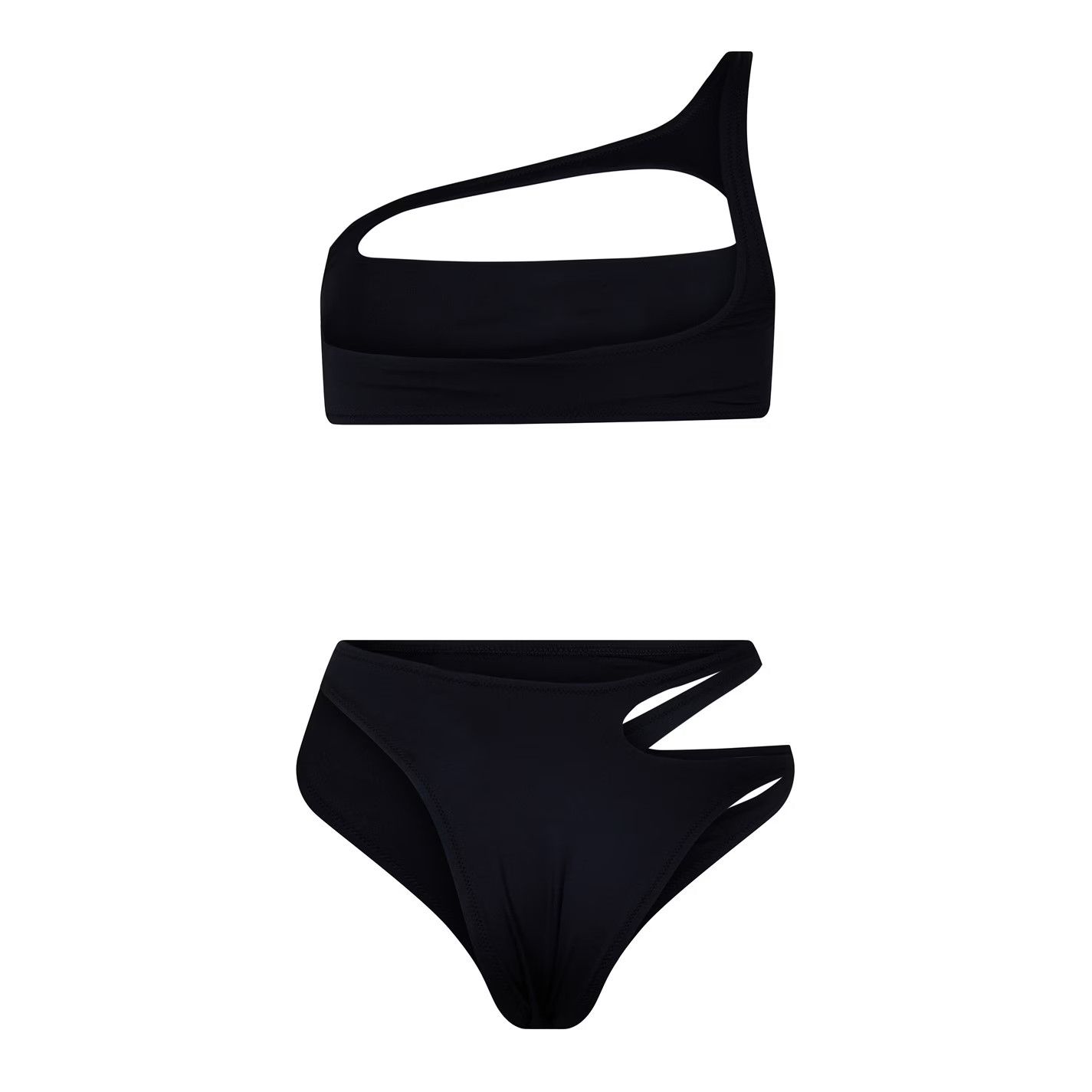 Off-White o1g2r1mq0125 Size: S / Beachwear Bikini Set in Black Size ONE SIZE - 2 Thumbnail