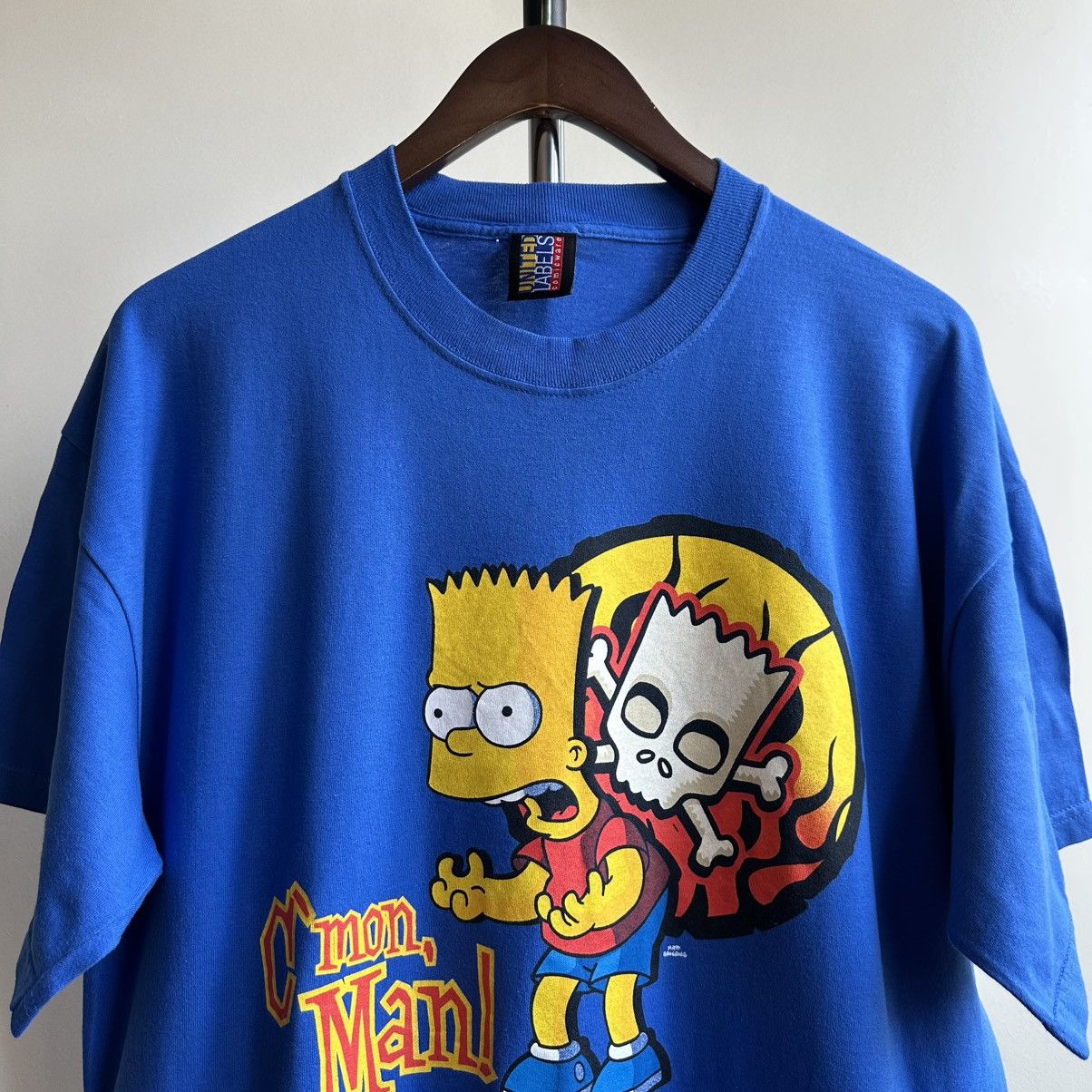 Cartoon Network × The Simpsons × Vintage Vintage 2002 The Simpsons Bart Mat Groening Tee Size US XL / EU 56 / 4 - 2 Thumbnail