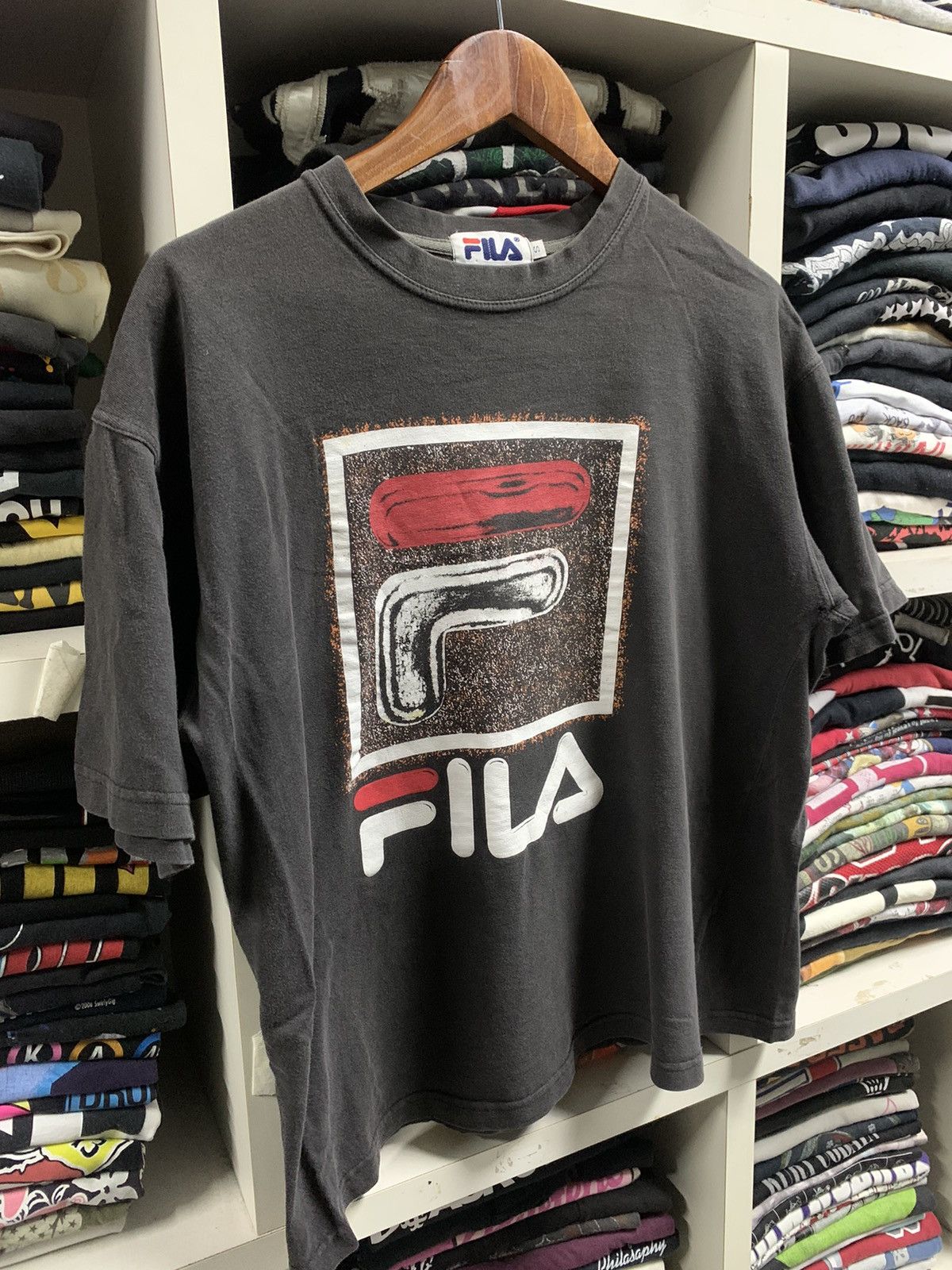 Bjorn Borg × Fila × Vintage Vintage 90s Fila big logo Size US S / EU 44-46 / 1 - 5 Thumbnail