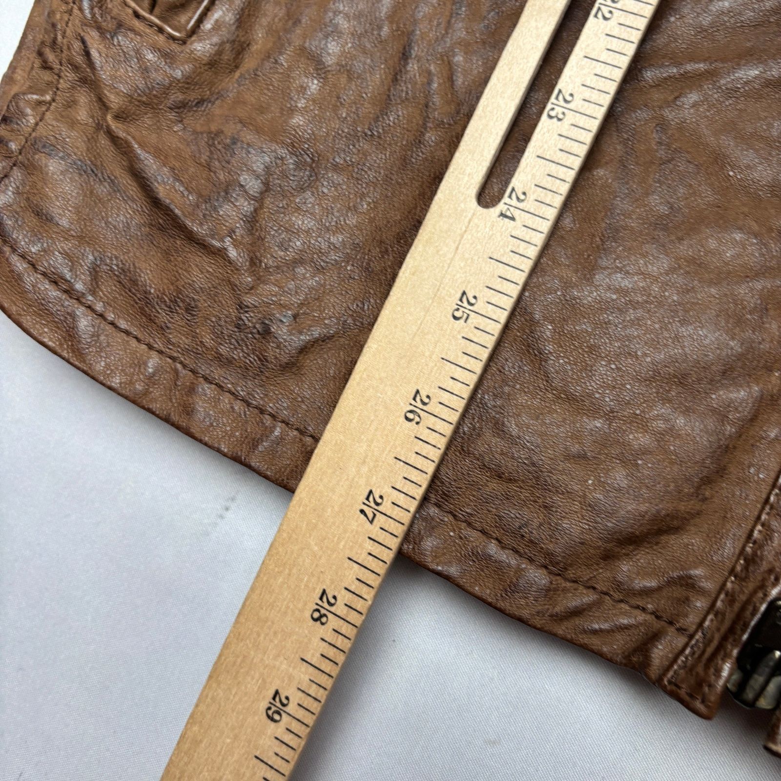 Levi's Vintage Levi's Cafe Racer Leather Jacket Capital E Men's M Size US M / EU 48-50 / 2 - 7 Thumbnail