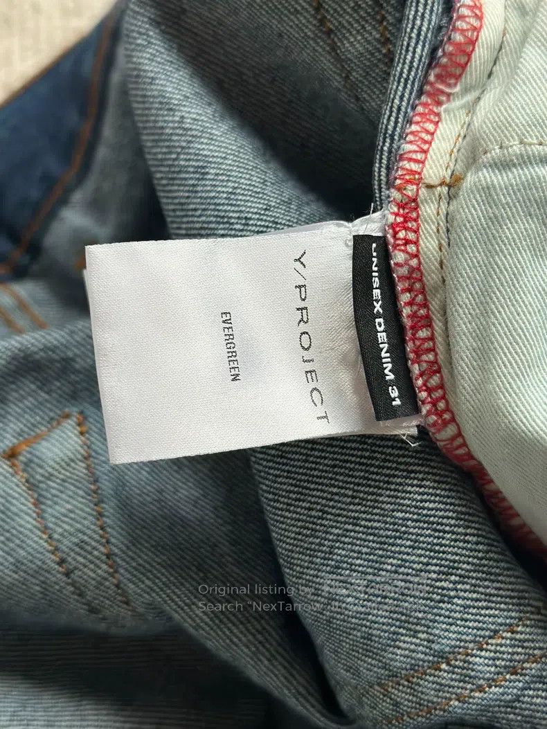 Y/Project Y/Project 31 Straight detachable button jeans Size US 30 / EU 46 - 6 Thumbnail