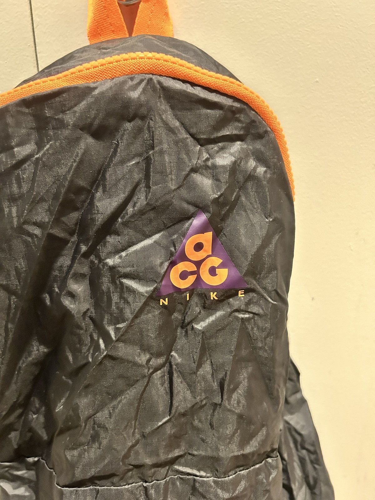 Nike ACG Nike ACG packable Backpack-Orange All Climate Gear Halloween Size ONE SIZE - 2 Thumbnail