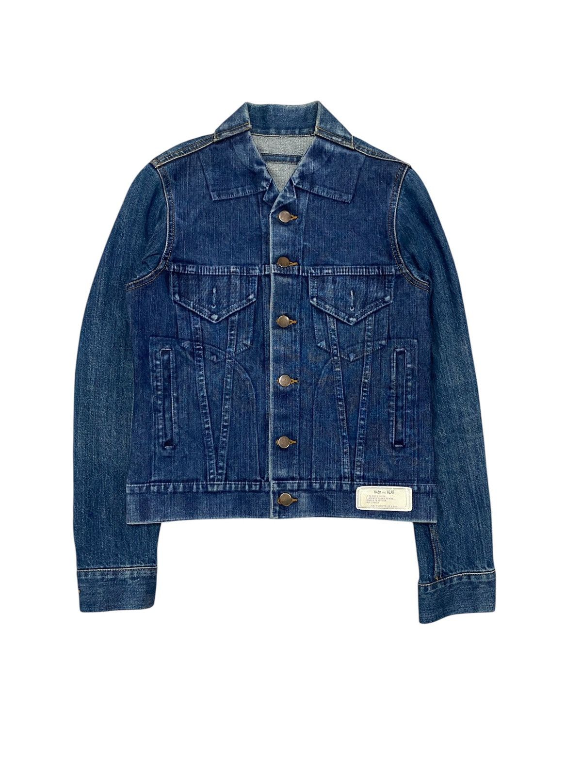 🔥2000s 🔥 OG trompe l'oeil denim Jacket