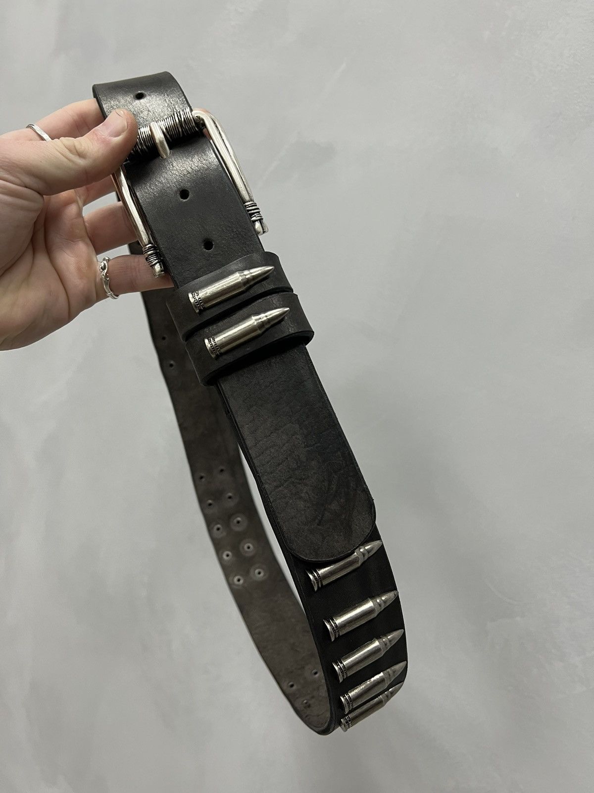Vintage UNDERCOVER Style Bullet Belt Punk Grunge Style Opium 32-34 Size 32 - 5 Thumbnail