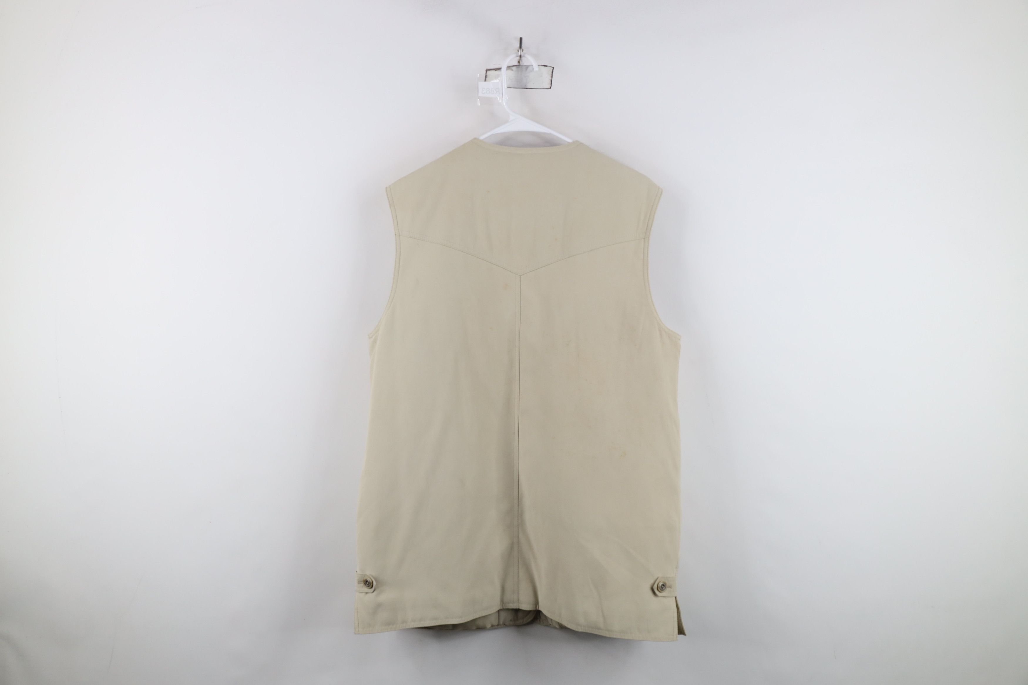 Vintage Deadstock Vintage 90s Streetwear Microfiber Vest Jacket Size M / US 6-8 / IT 42-44 - 14 Thumbnail