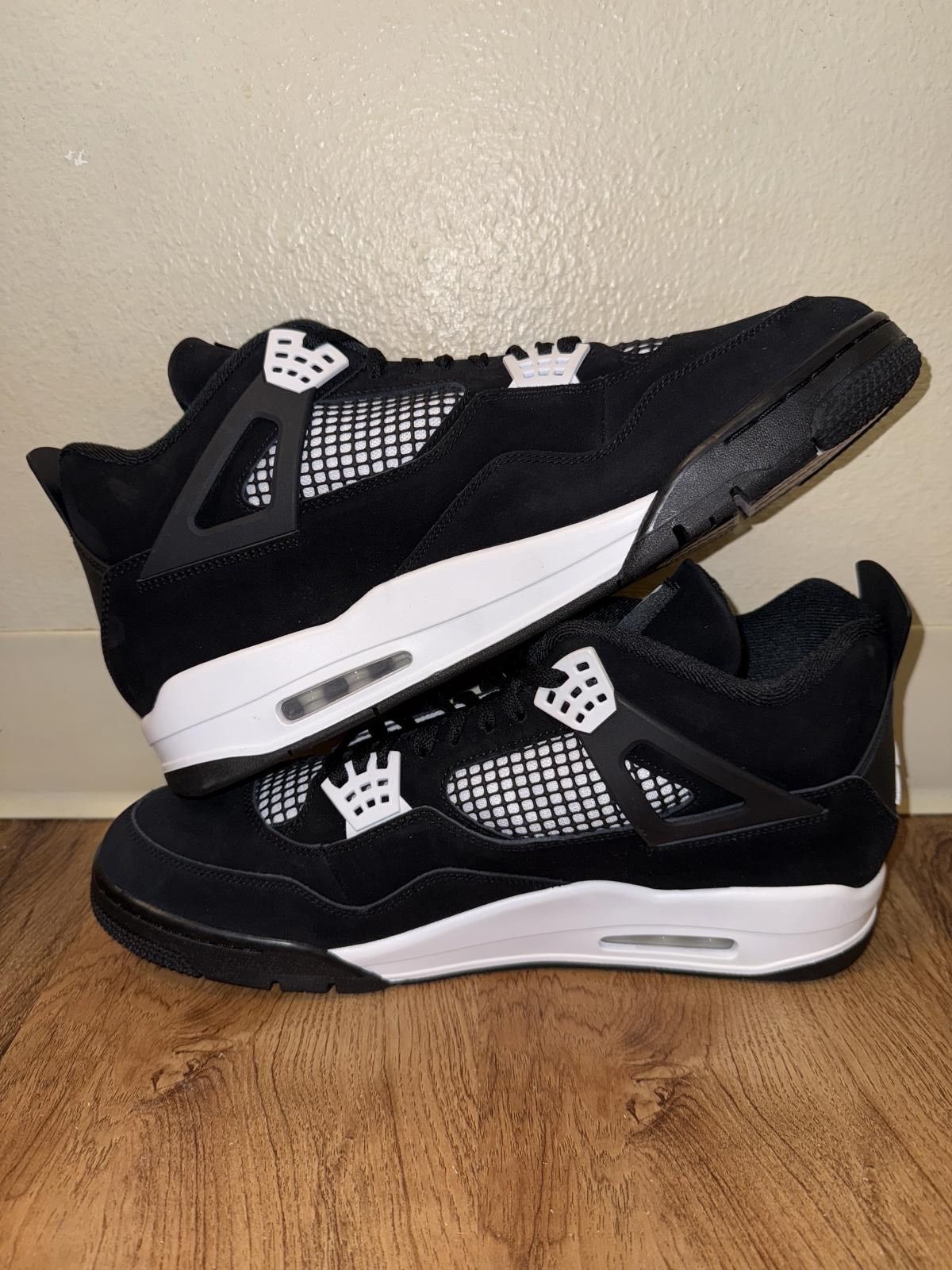 Nike Jordan 4 Retro White Thunder Size US 15 / EU 48 - 10 Thumbnail