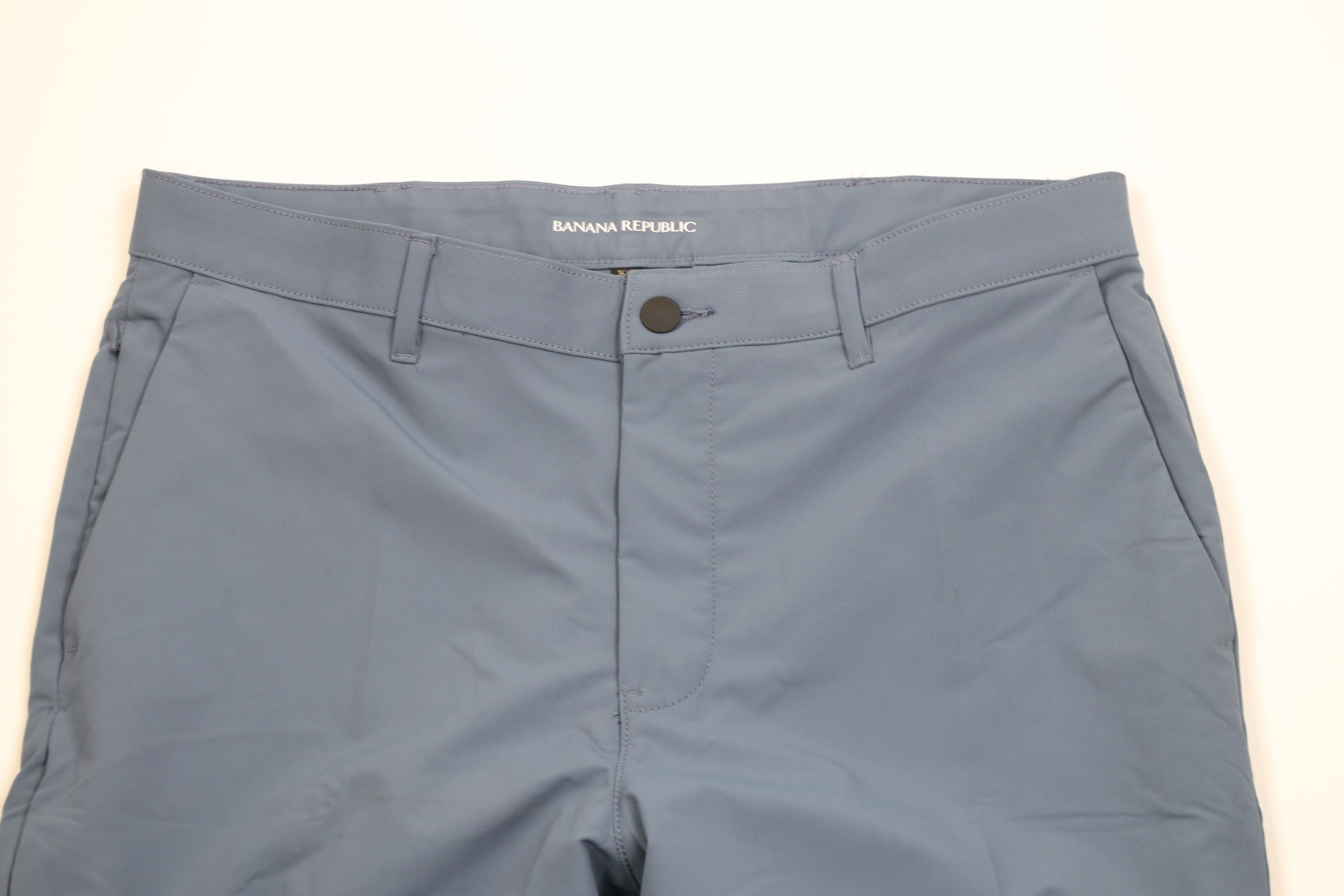 Banana Republic Banana Republic Knit Tapered Leg Chino Pants Trousers Blue Size US 36 / EU 52 - 2 Thumbnail
