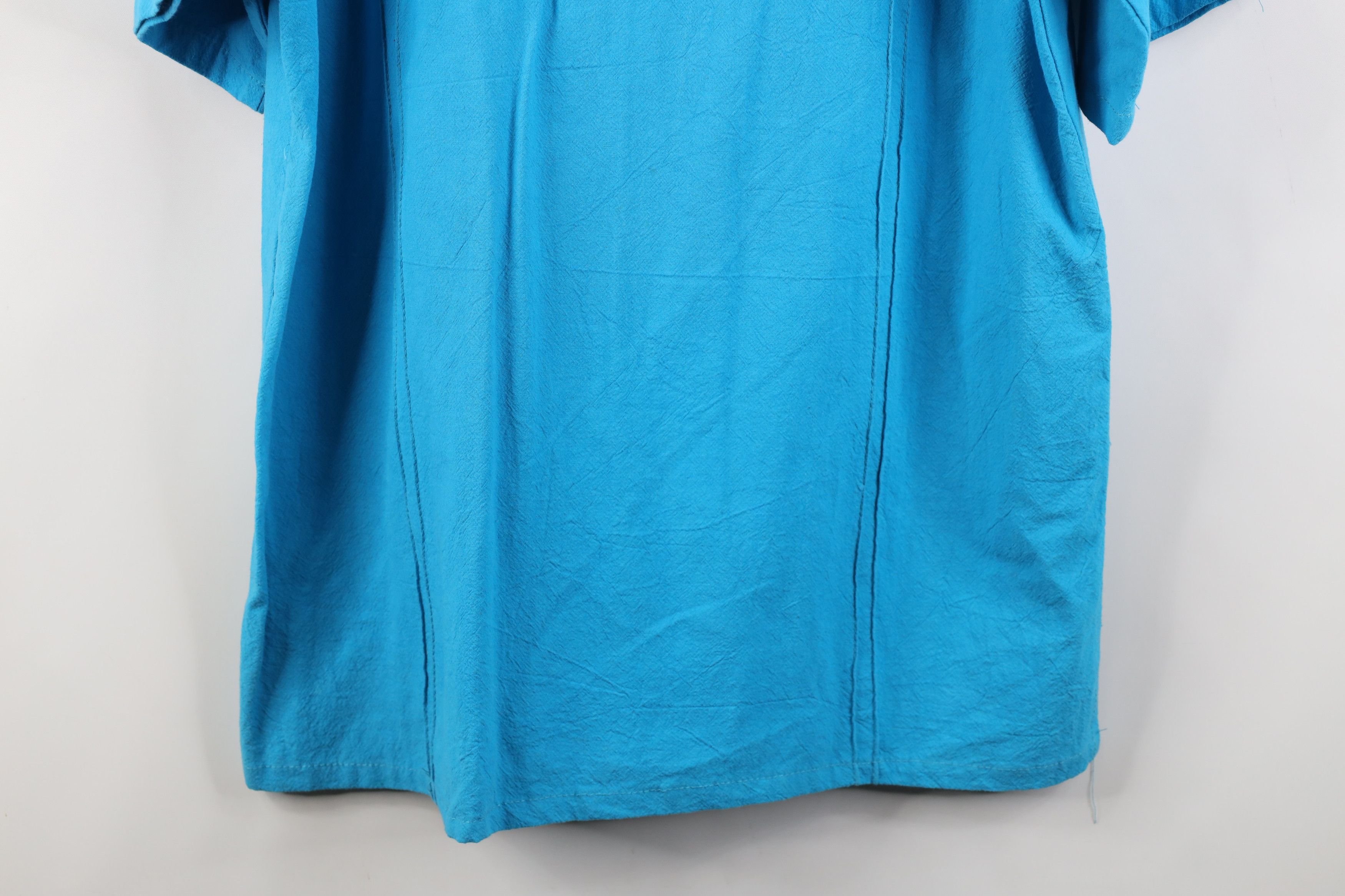 Vintage Vintage 70s Streetwear Collar Luau Hawaiian Button Shirt Size US L / EU 52-54 / 3 - 10 Thumbnail
