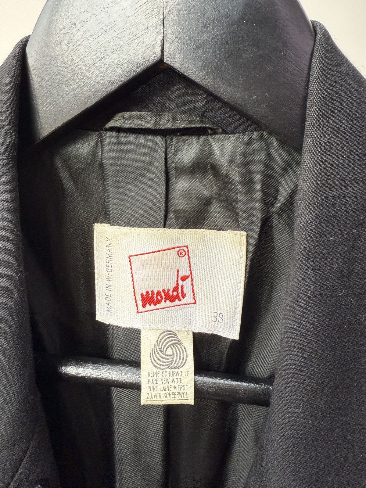 Other Vintage Mondi Wool Blazer Women’s Gothic Embellished Jacket Size XS / US 0-2 / IT 36-38 - 6 Thumbnail