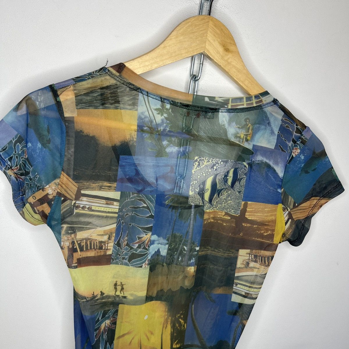 Japanese Brand × Vintage Vintage Mesh Top Miss Sixty JPG If Six Was Nine LGB Style Size S / US 4 / IT 40 - 8 Thumbnail