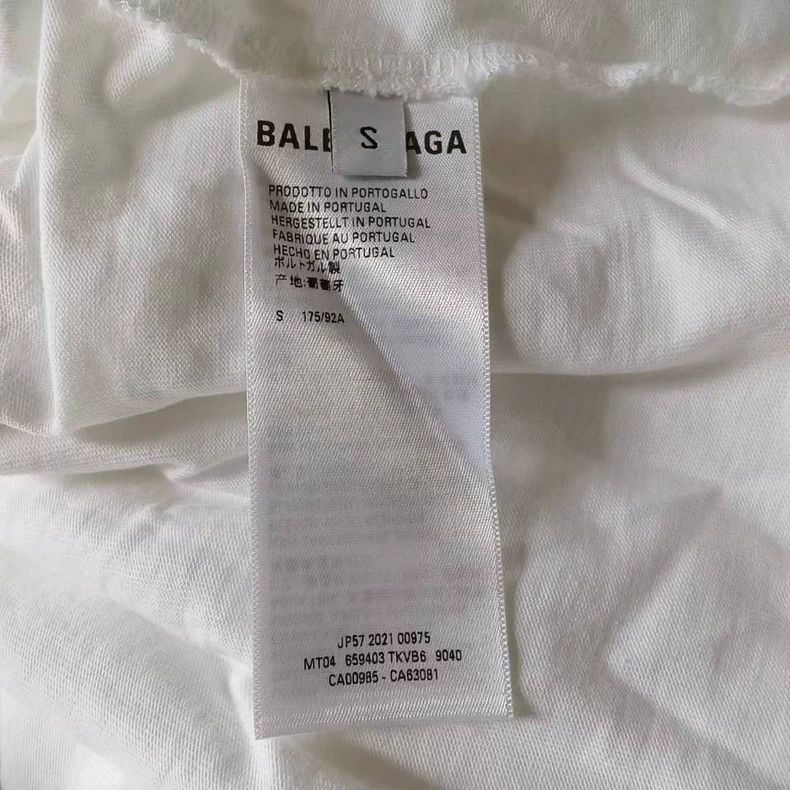 Balenciaga Balenciaga Fleece sweatshirt with logo print and ripped ef Size US S / EU 44-46 / 1 - 4 Thumbnail