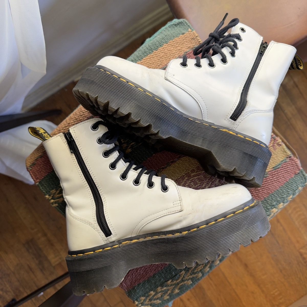 Dr. Martens Dr Martens Jadon Boots Size US 7 / IT 37 - 6 Thumbnail