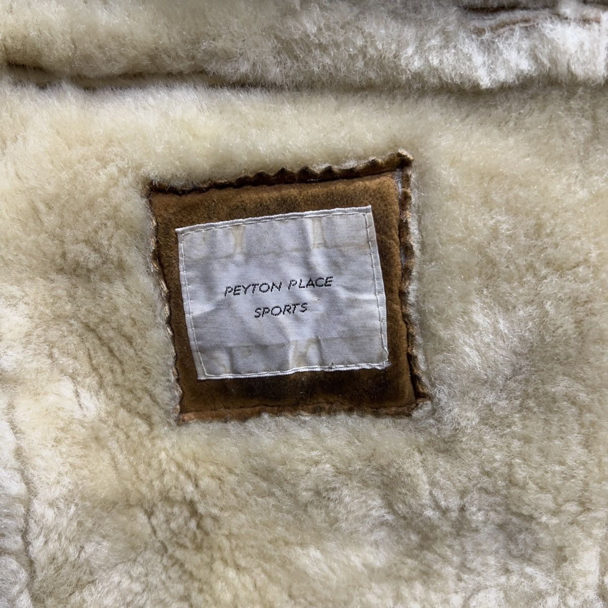 Vintage Very Rare Peyton Place Sport (PPFM) Sheapskin Leather Coat Size US M / EU 48-50 / 2 - 17 Thumbnail