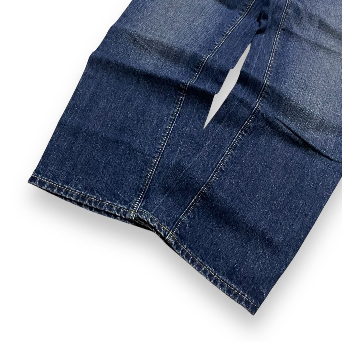 Japanese Brand ORIGINAL JAPANES GU DENIM LOOSE STRAIGHTCUT (28×39) Size US 28 / EU 44 - 4 Thumbnail