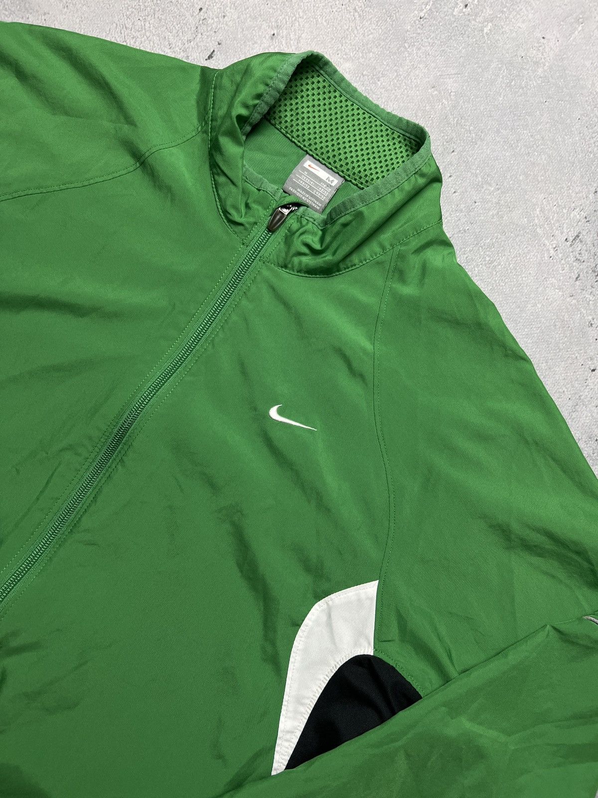 Nike Nike Vintage Zipper Jacket swoosh logo y2k 90s Zip-Up rare Size US M / EU 48-50 / 2 - 2 Thumbnail