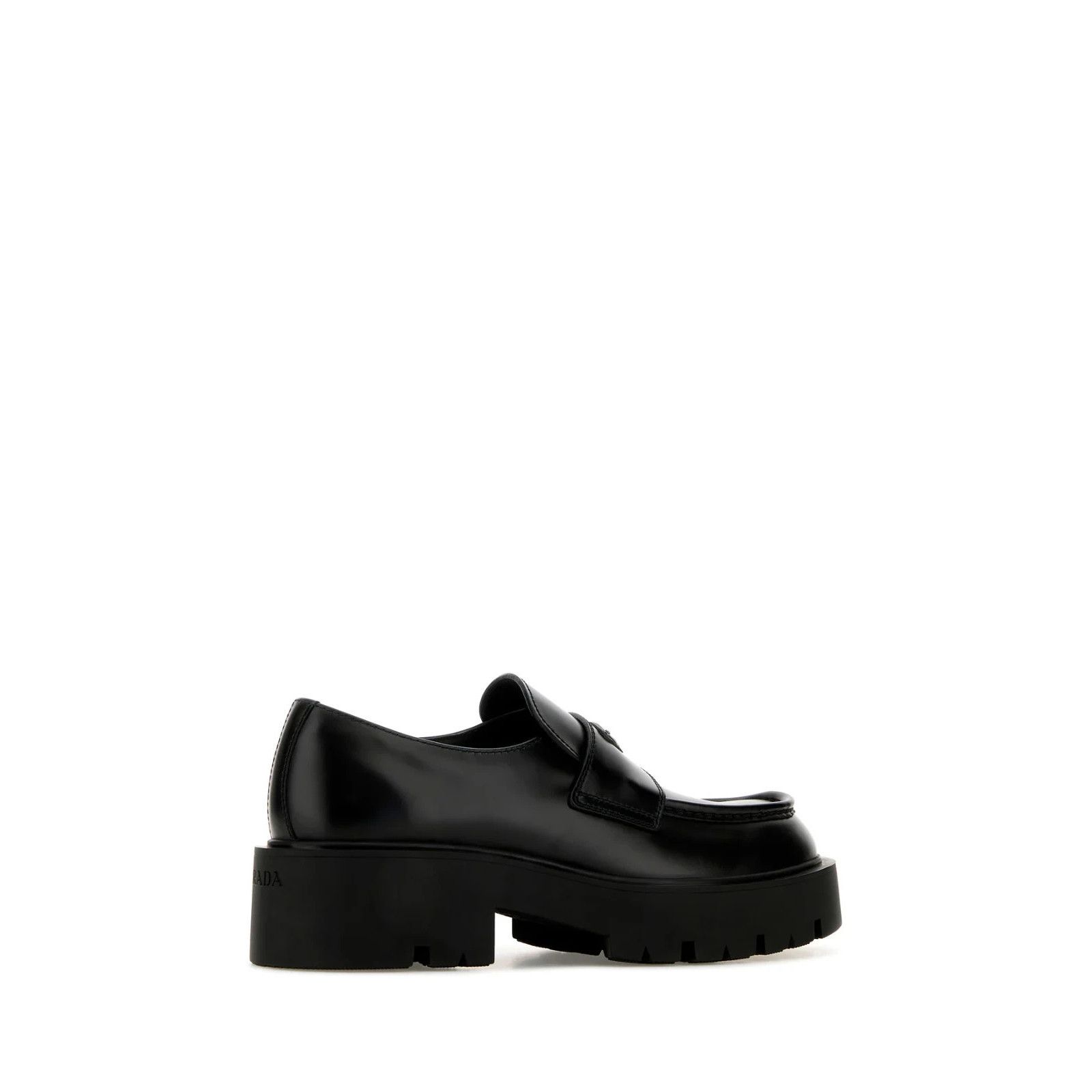 Prada PRADA Black Leather Loafers New And Authentic (Men's size:12 Size US 12 / EU 45 - 3 Thumbnail