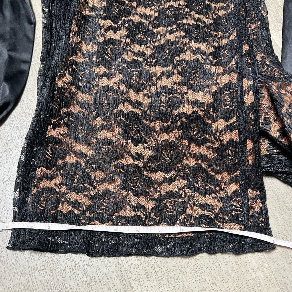 Other MAJORELLE x Revolve Salinas Black Lace Overlay Halter Jumpsu Size 26" / US 2 / IT 38 - 14 Thumbnail