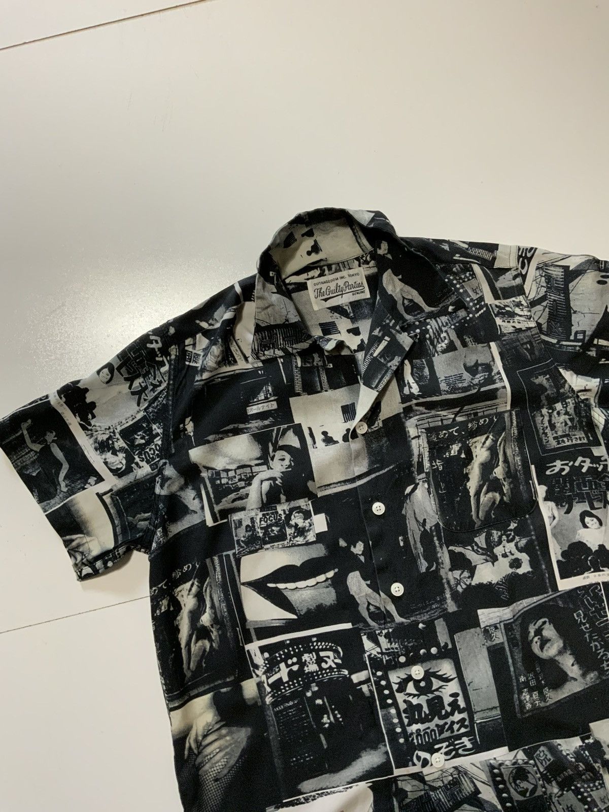 Wacko Maria Wacko Maria X The Guilty Parties Daido Moriyama Button Shirt Size US S / EU 44-46 / 1 - 3 Thumbnail