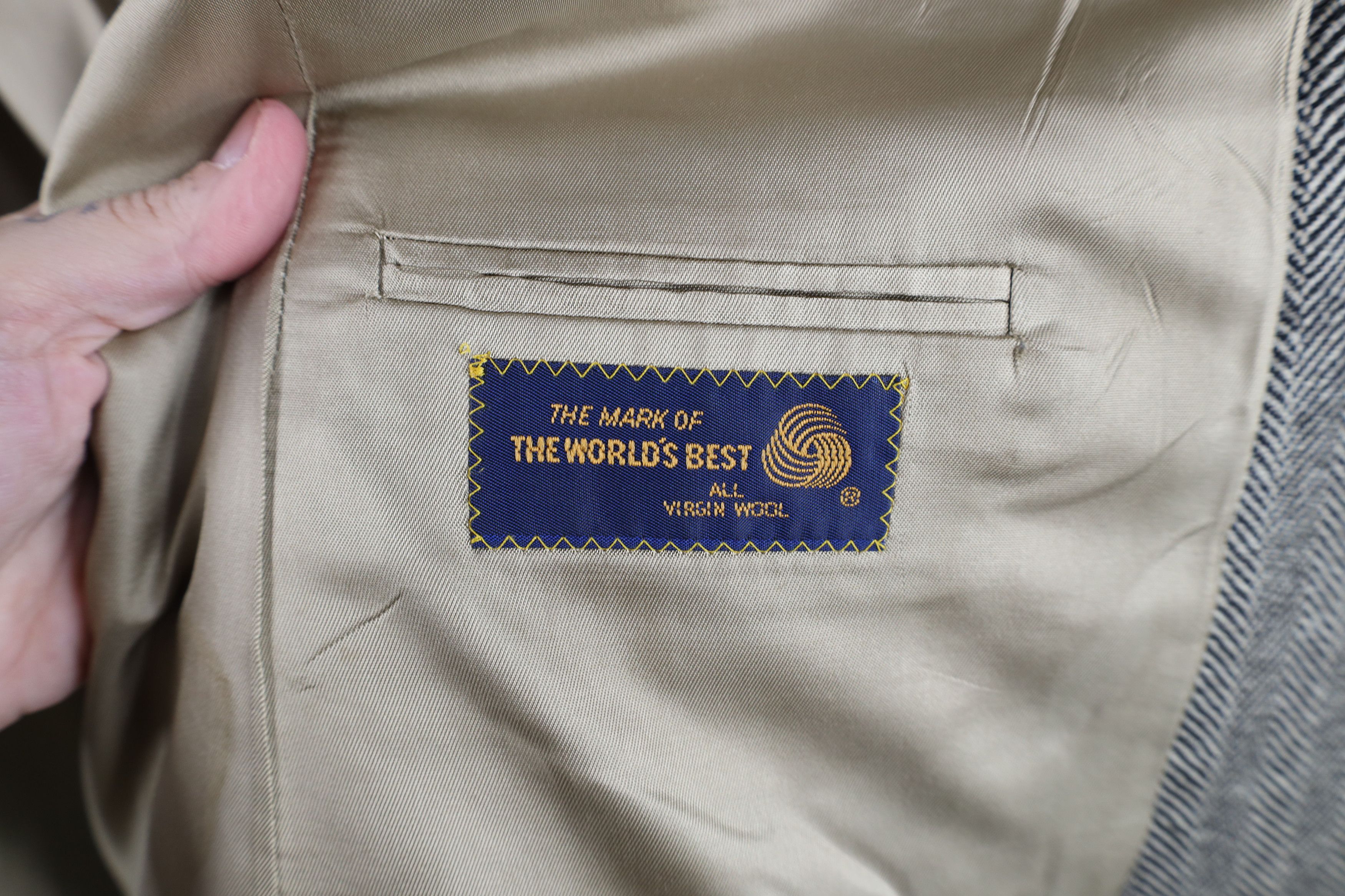 Ralph Lauren Vintage 90s Polo University Ralph Lauren Suit Jacket USA Size US XXL / EU 58 / 5 - 14 Thumbnail
