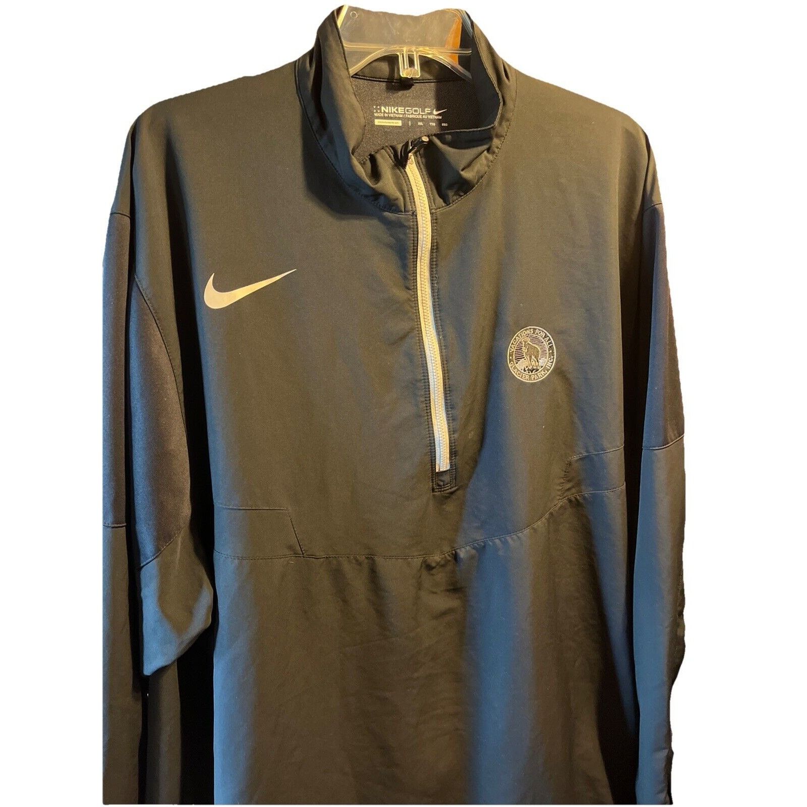 Nike Nike Golf Shirt Men XXL Black 1/4 Zip LS Glacier Park Jacket Size US XXL / EU 58 / 5 - 1 Thumbnail