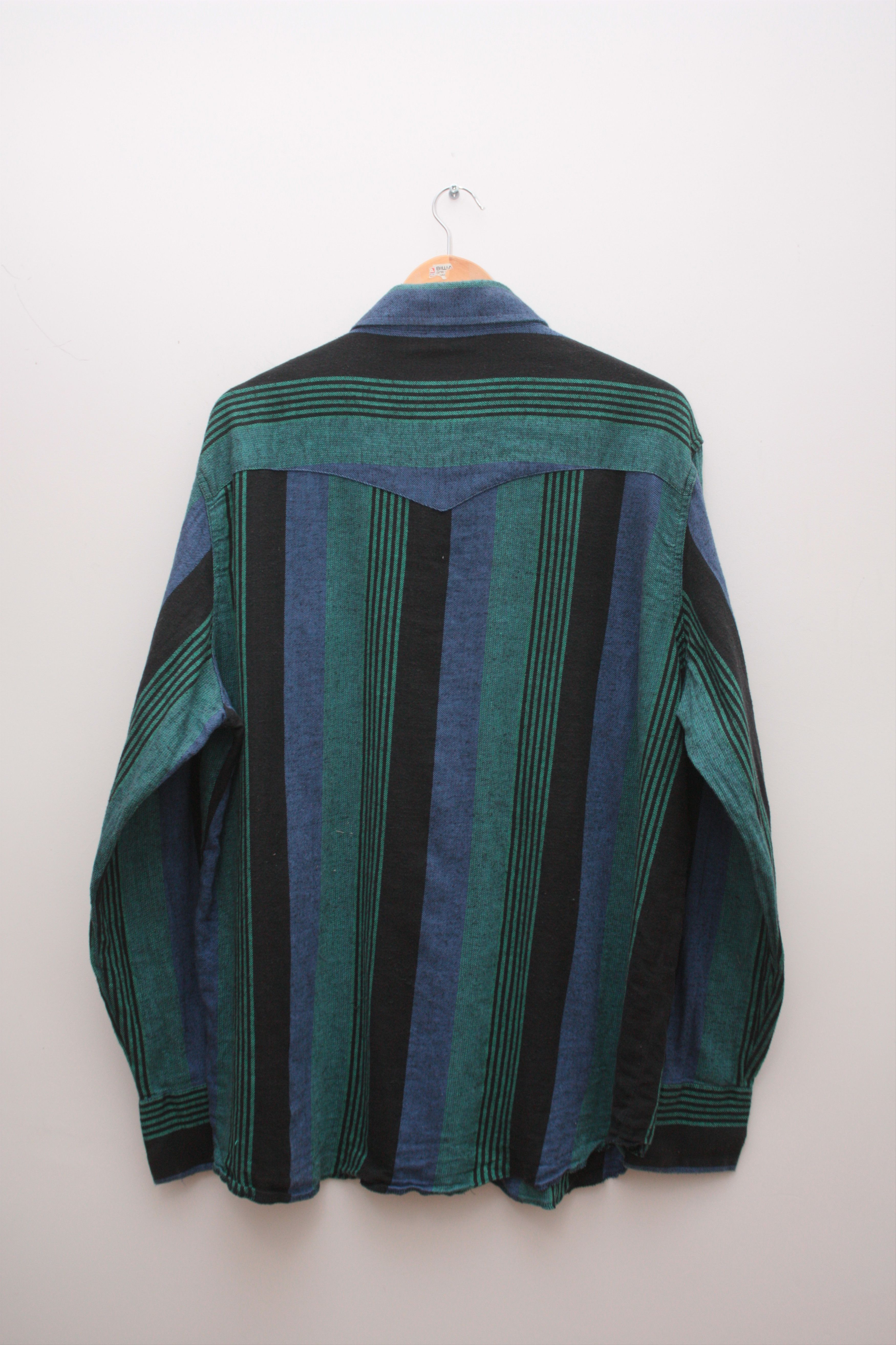 Wrangler Wrangler Vintage Abstract Long Sleeve Shirt XL Size US XL / EU 56 / 4 - 2 Thumbnail