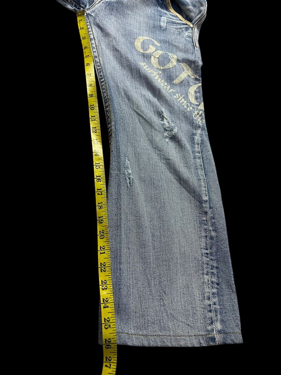 Gotcha Vintage Gotcha Distressed Denim Size 34" / US 12 / IT 48 - 11 Thumbnail