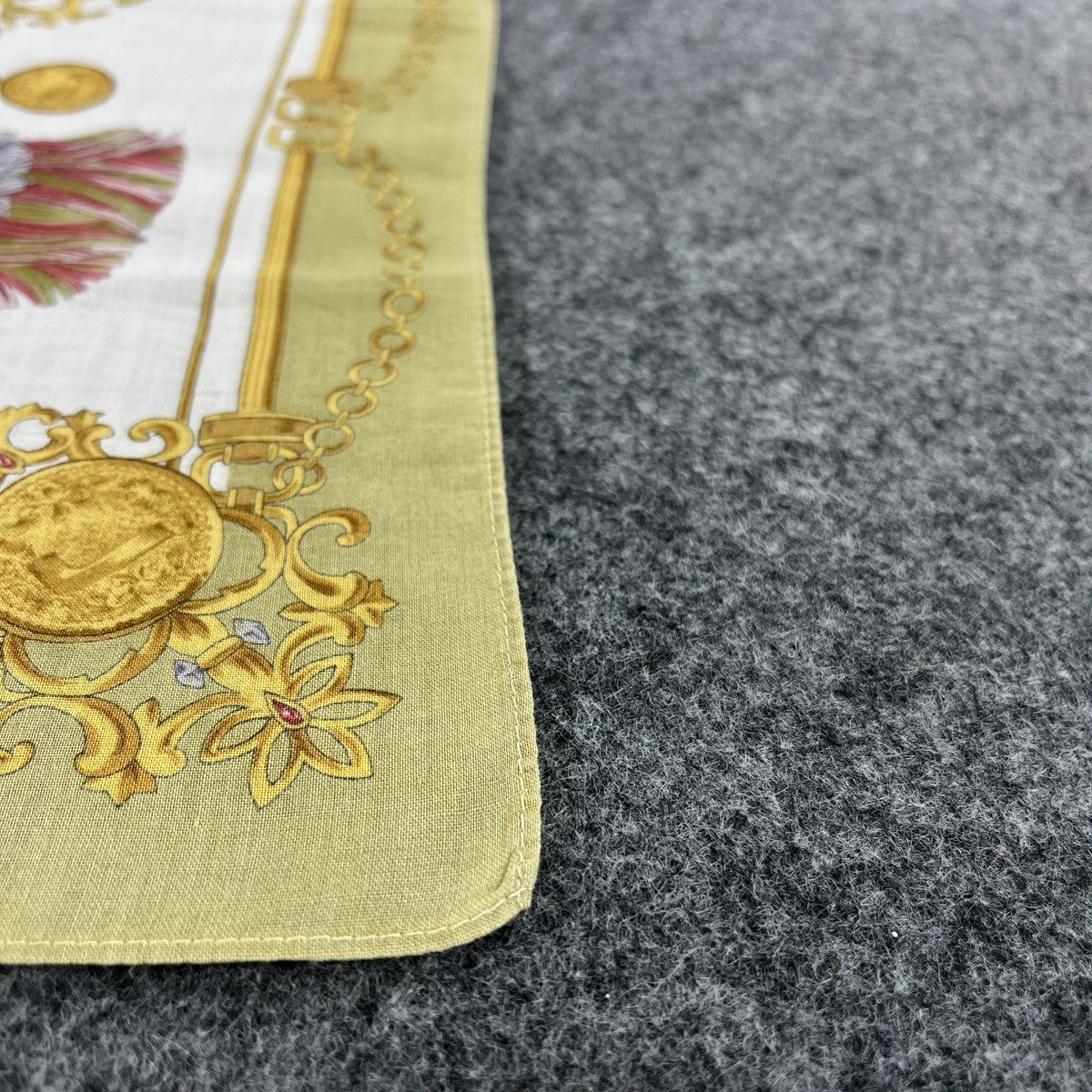 Lancel × Vintage Lancel Handkerchief / Bandana / Neckerchief B459 Size ONE SIZE - 6 Thumbnail
