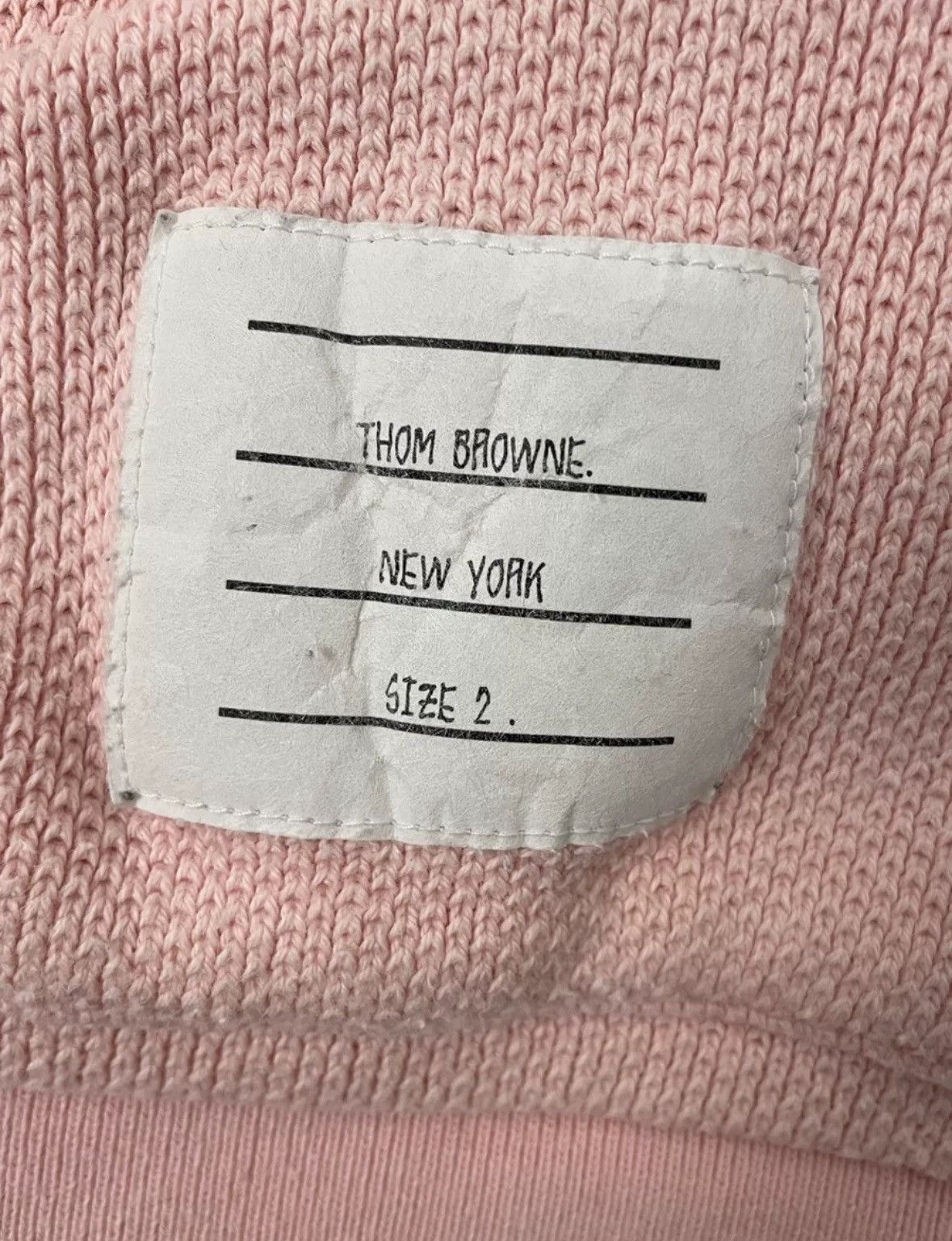 Thom Browne thom browne pink hoodie 2503-Nextarrow Size M / US 6-8 / IT 42-44 - 5 Thumbnail