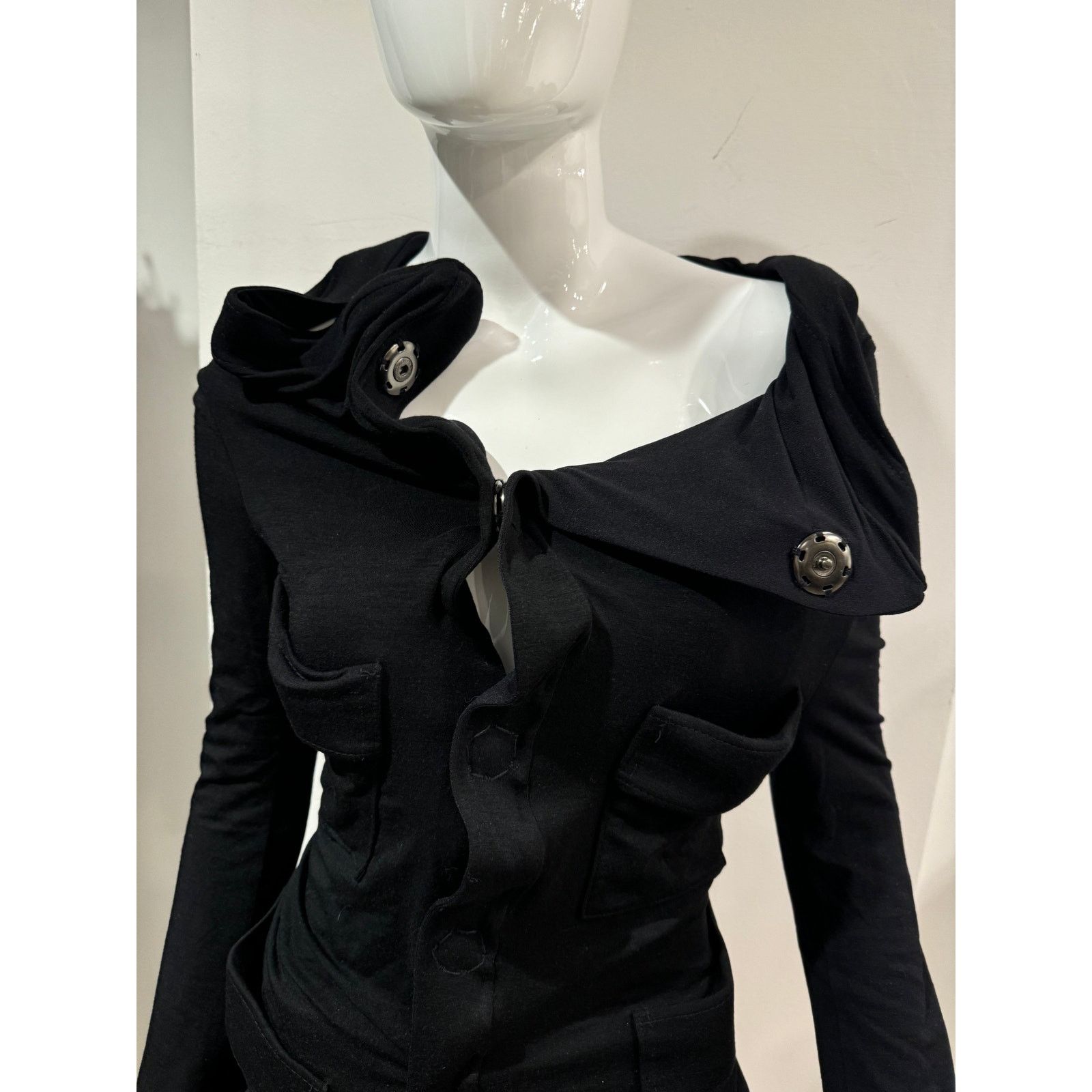Junya Watanabe F/W2008 Junya Watanabe Comme des Garçons Wool Evening Jacket Size US S / EU 44-46 / 1 - 8 Thumbnail